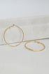 Callie Gold Hoop Earrings