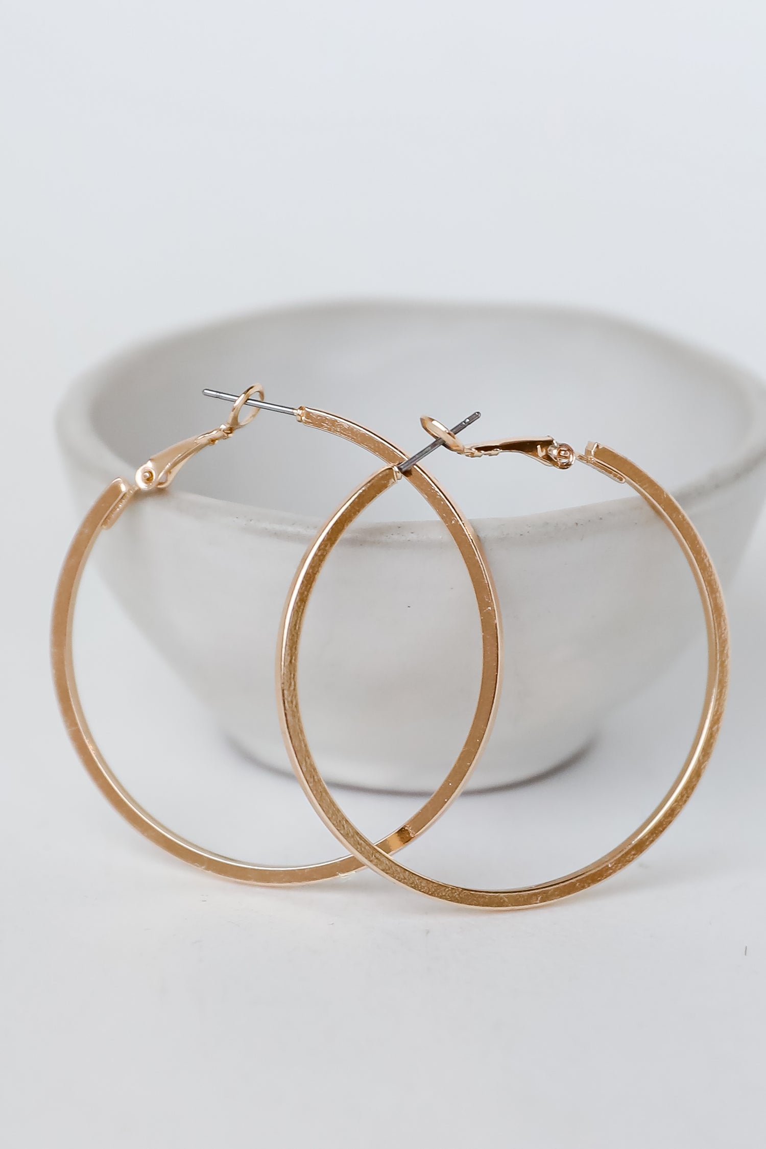 Gold Hoop Earrings