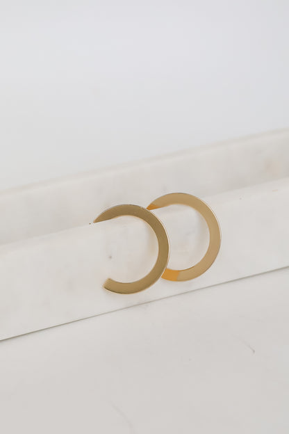 Avery Gold Hoop Earrings