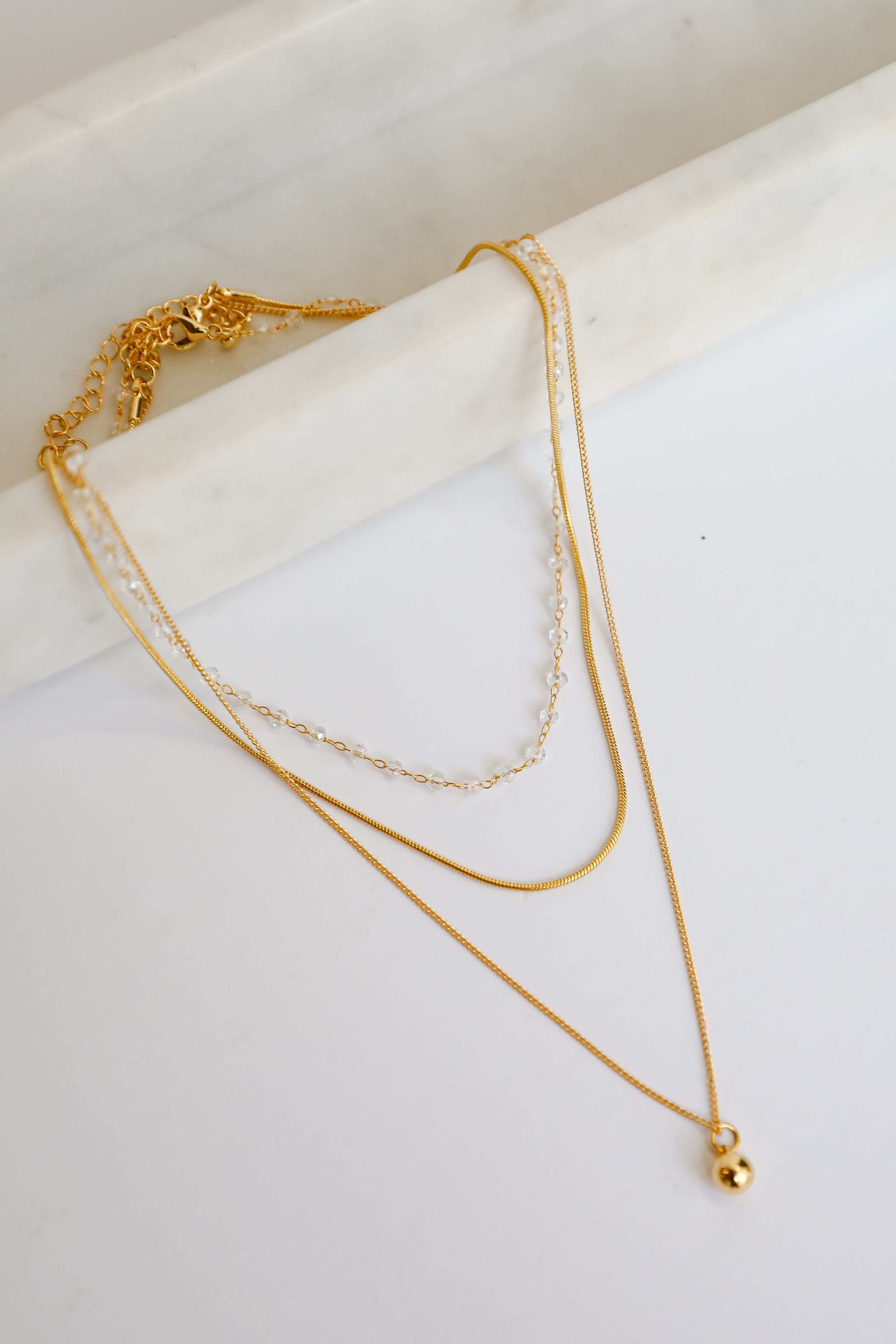 Reagan Layered Chain Necklace