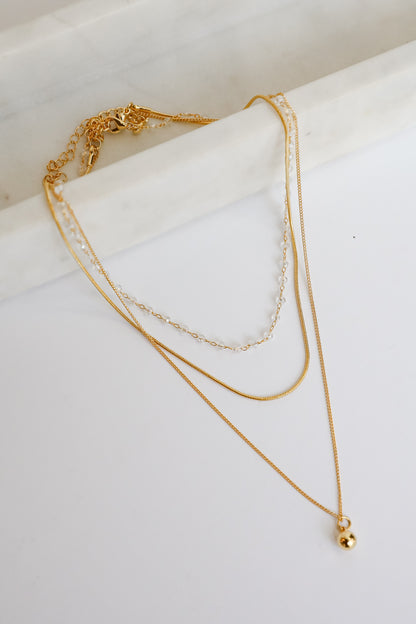 Reagan Layered Chain Necklace