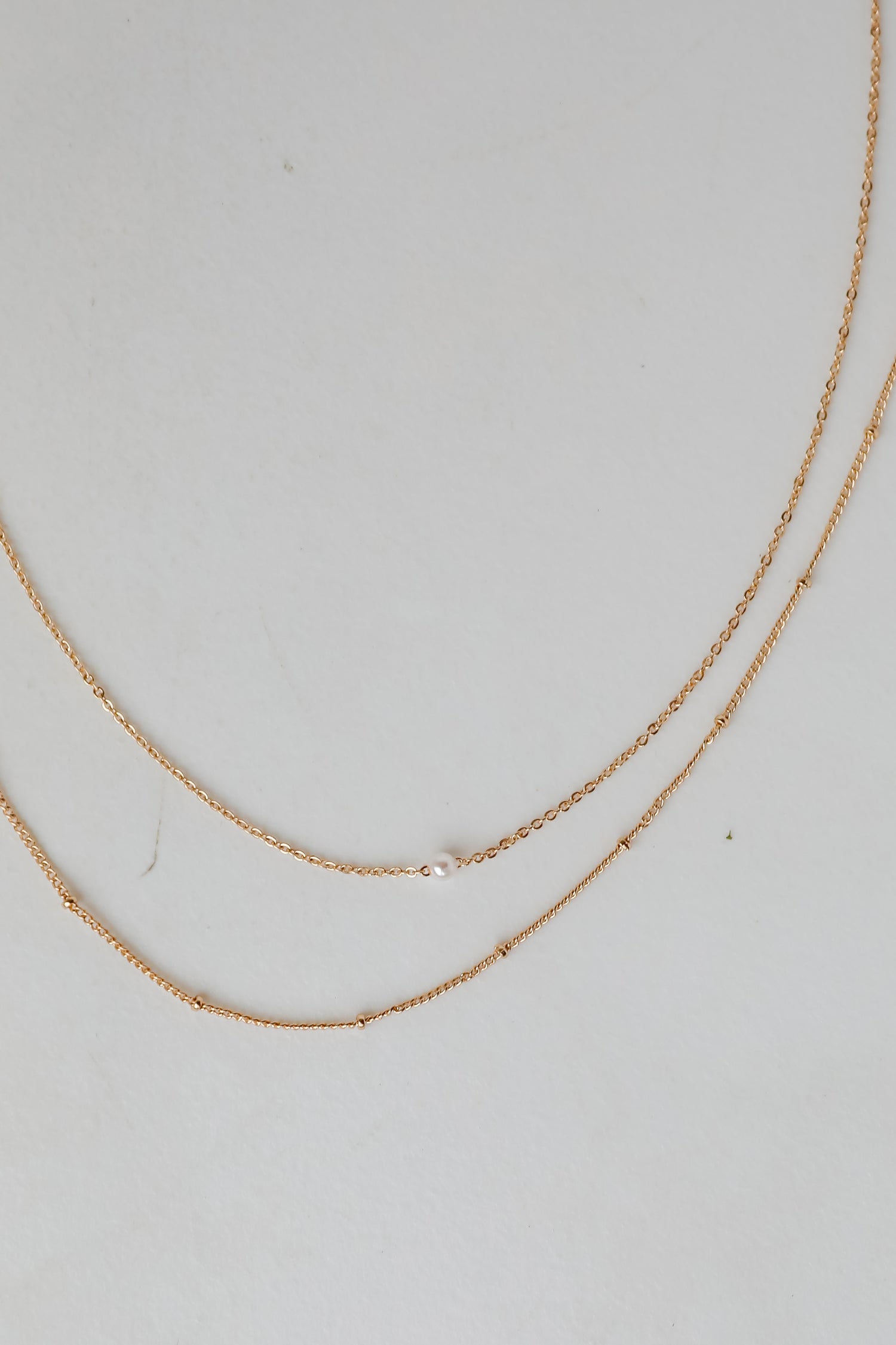 Gold Layered Chain Necklace