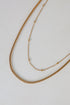 Meghan Gold Layered Chain Necklace