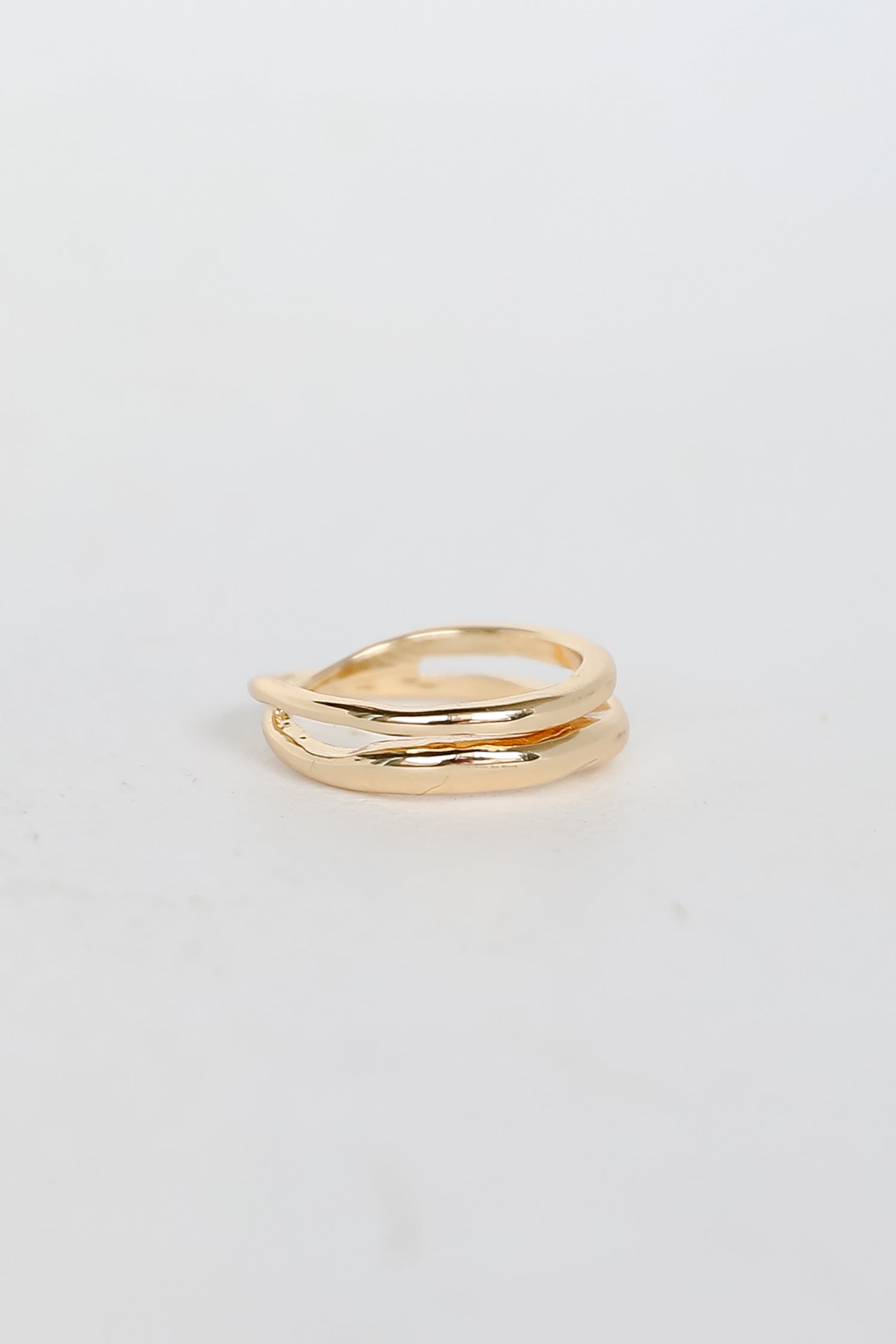 Scarlett Gold Double Ring