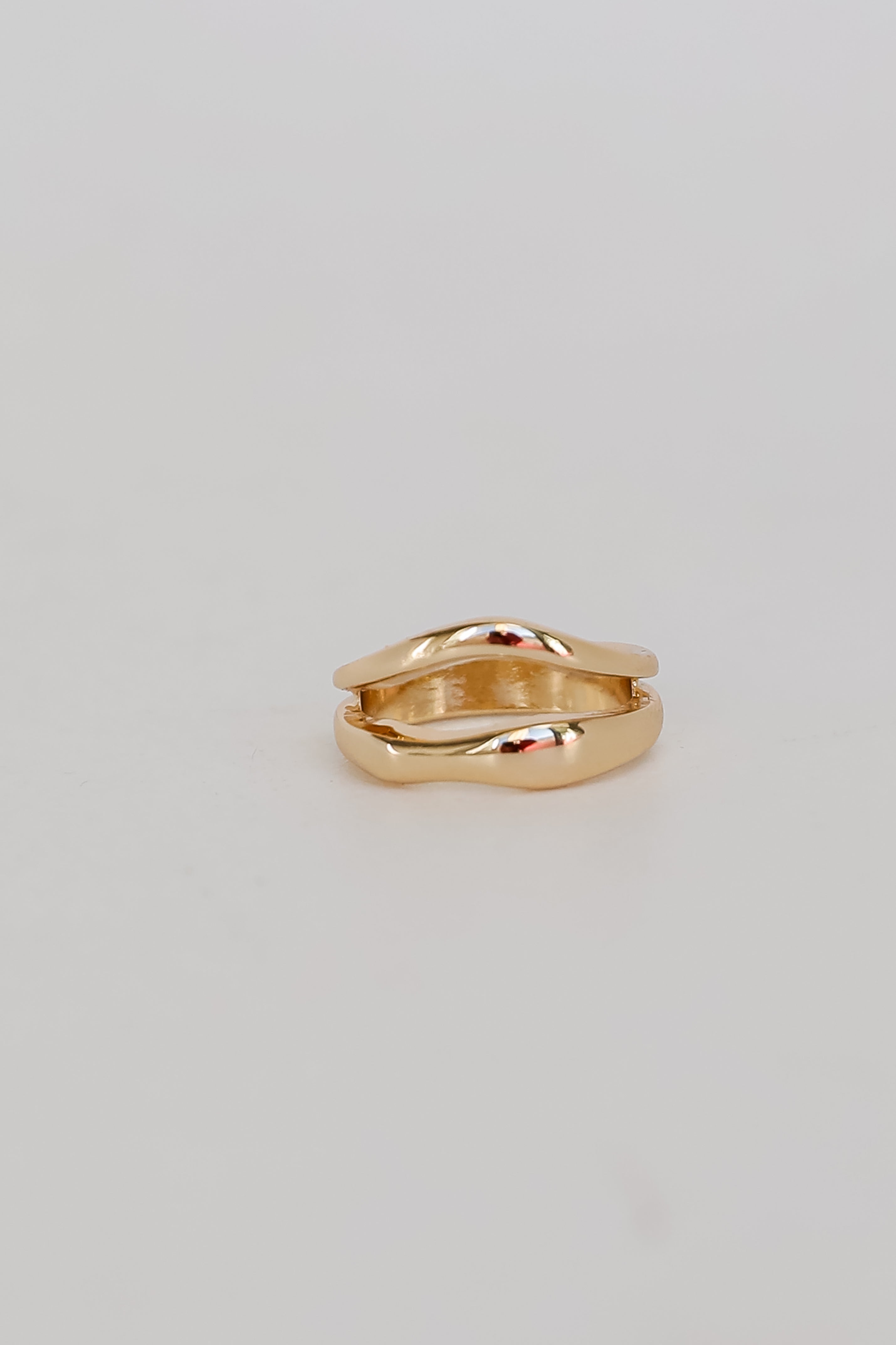 Gold Double Ring