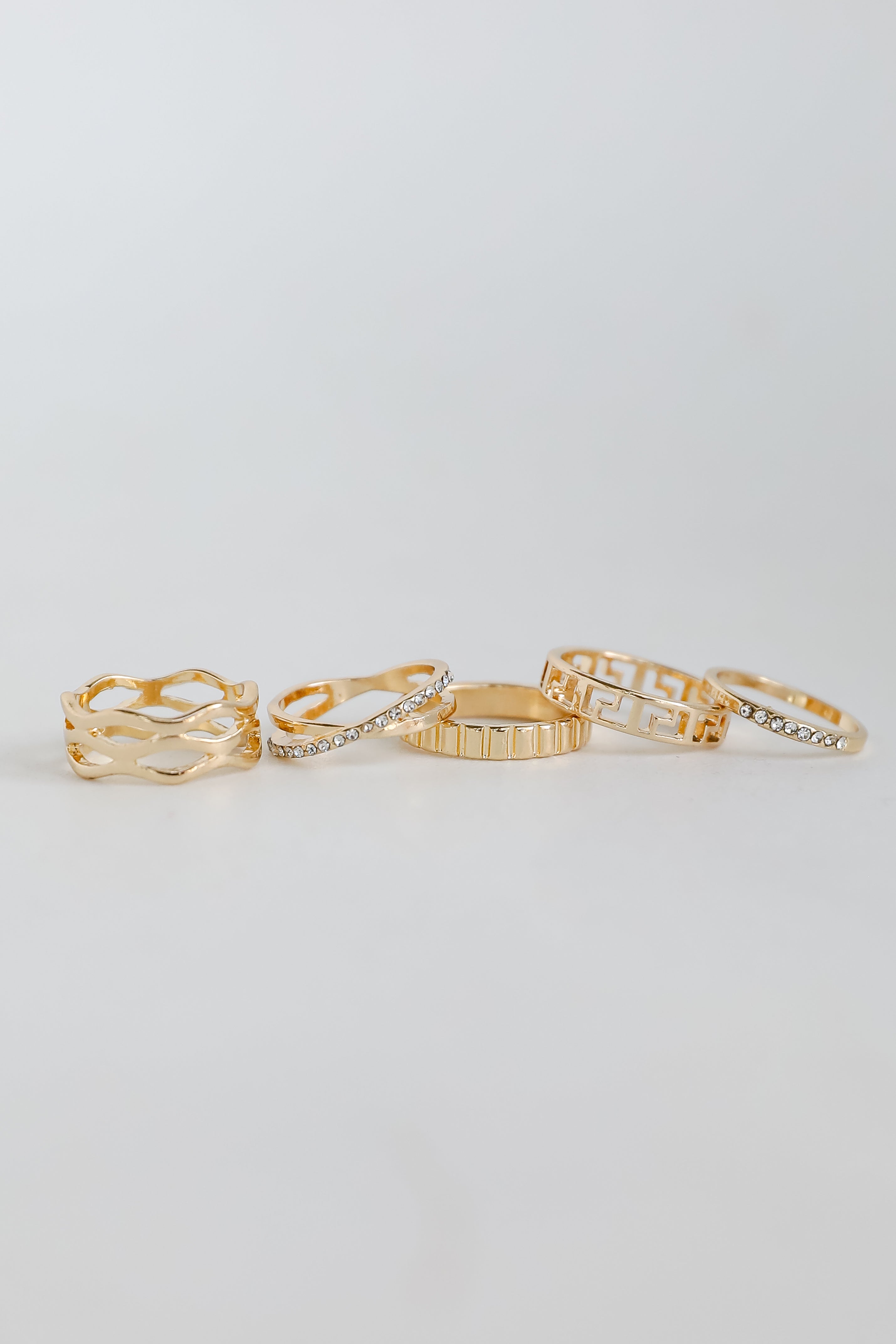 Gold Ring Set