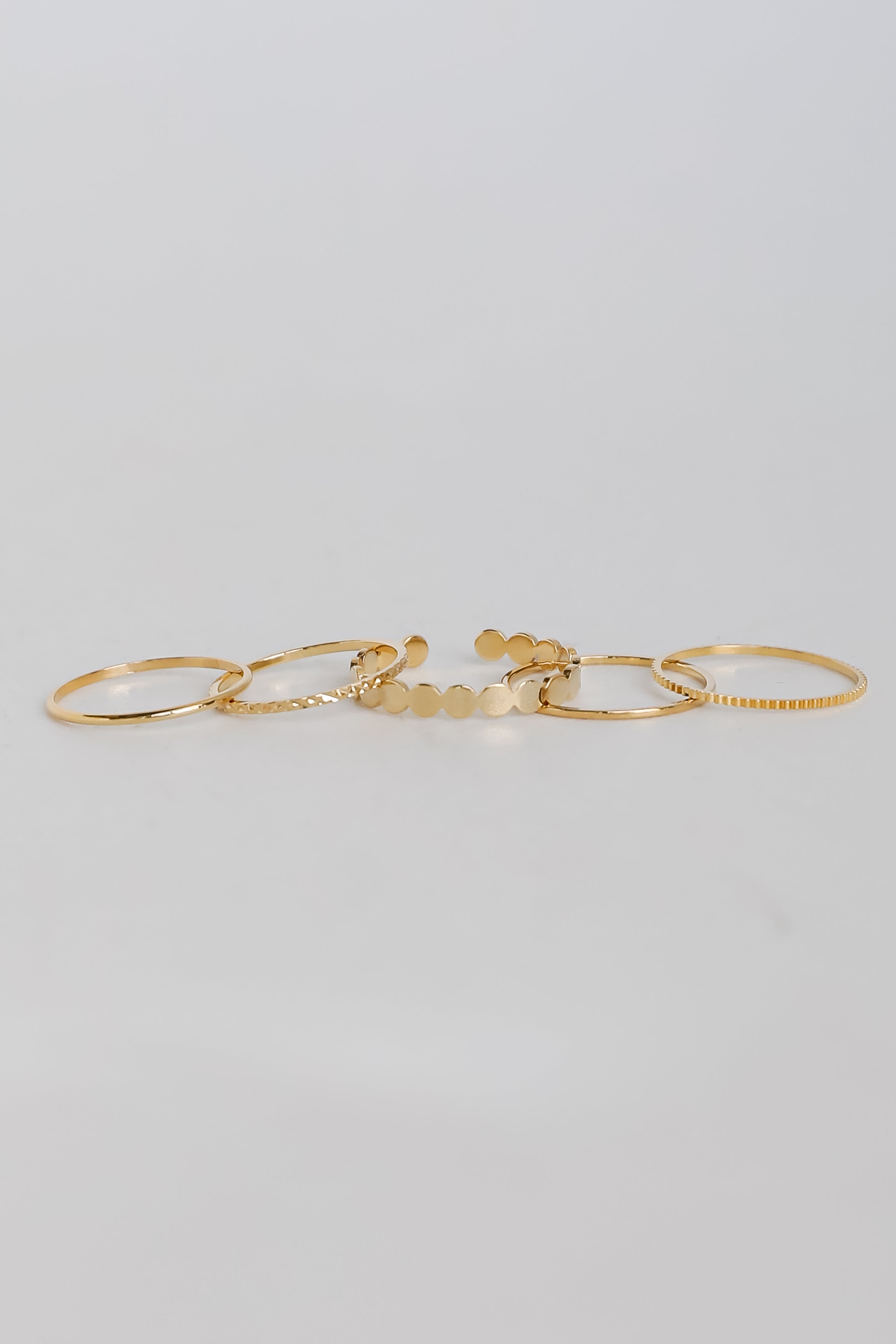 Gold Ring Set