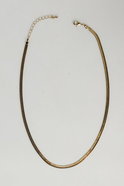 Monica Gold Snake Chain Necklace