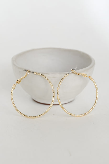 gold hoops for women