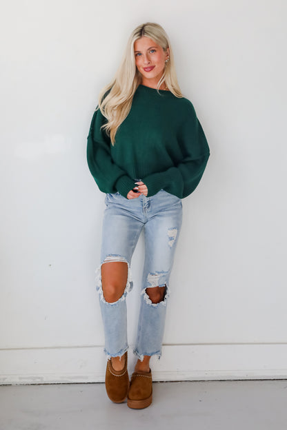 Warm Bliss Cropped Sweater