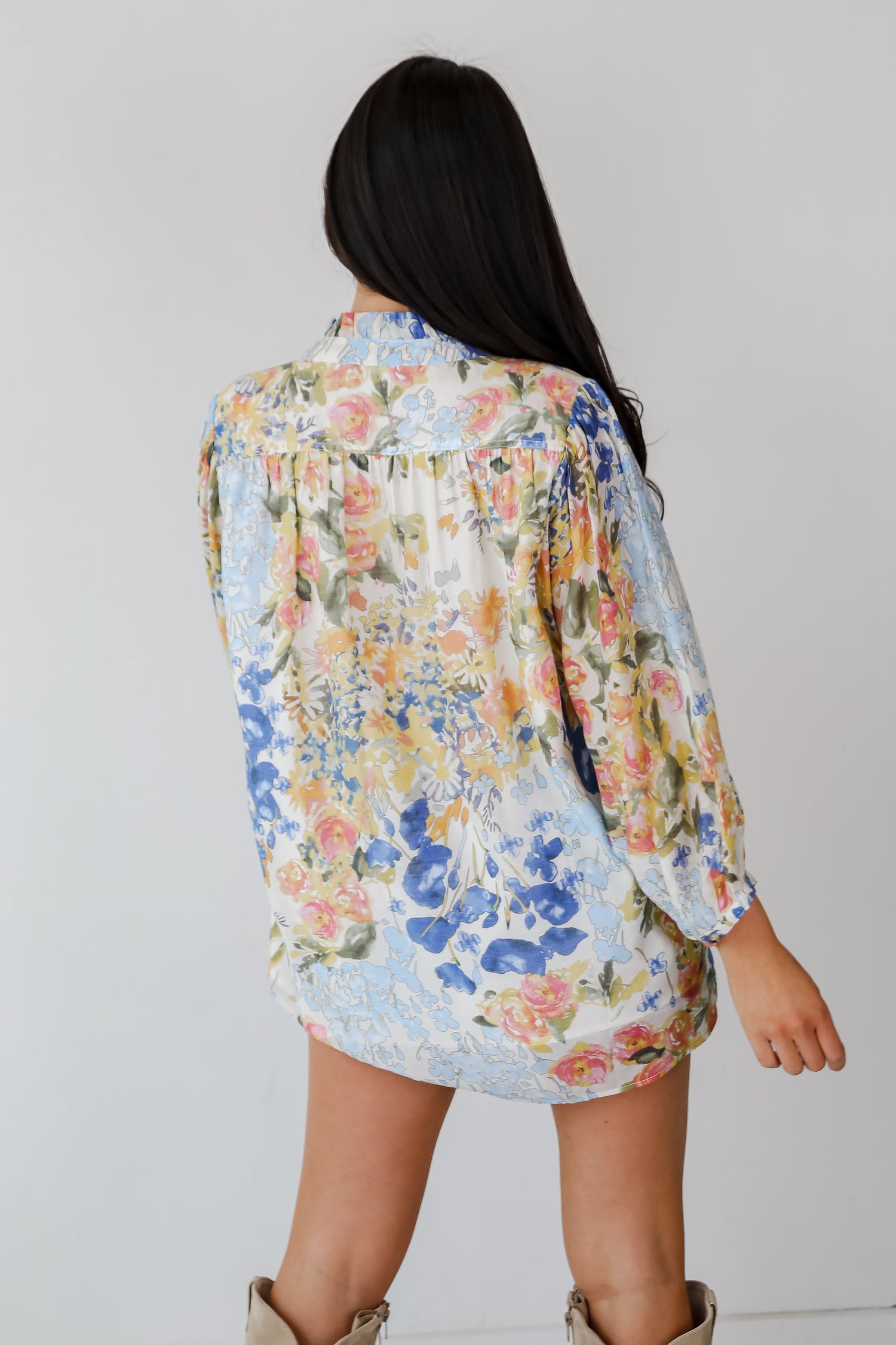 Blooming For Love Floral Blouse