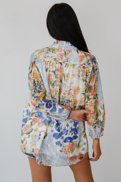 Blooming For Love Floral Blouse