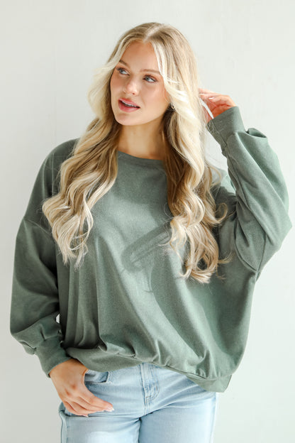 Leisure Essential Oversized Pullover