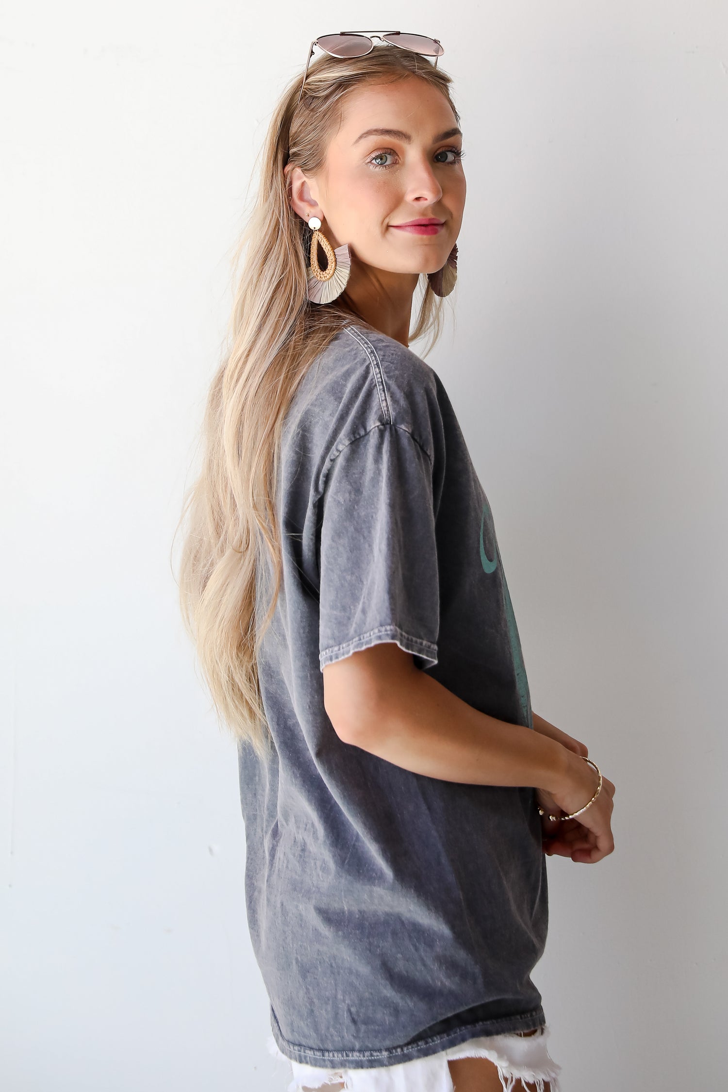 Nashville Tennessee Grey Graphic Tee