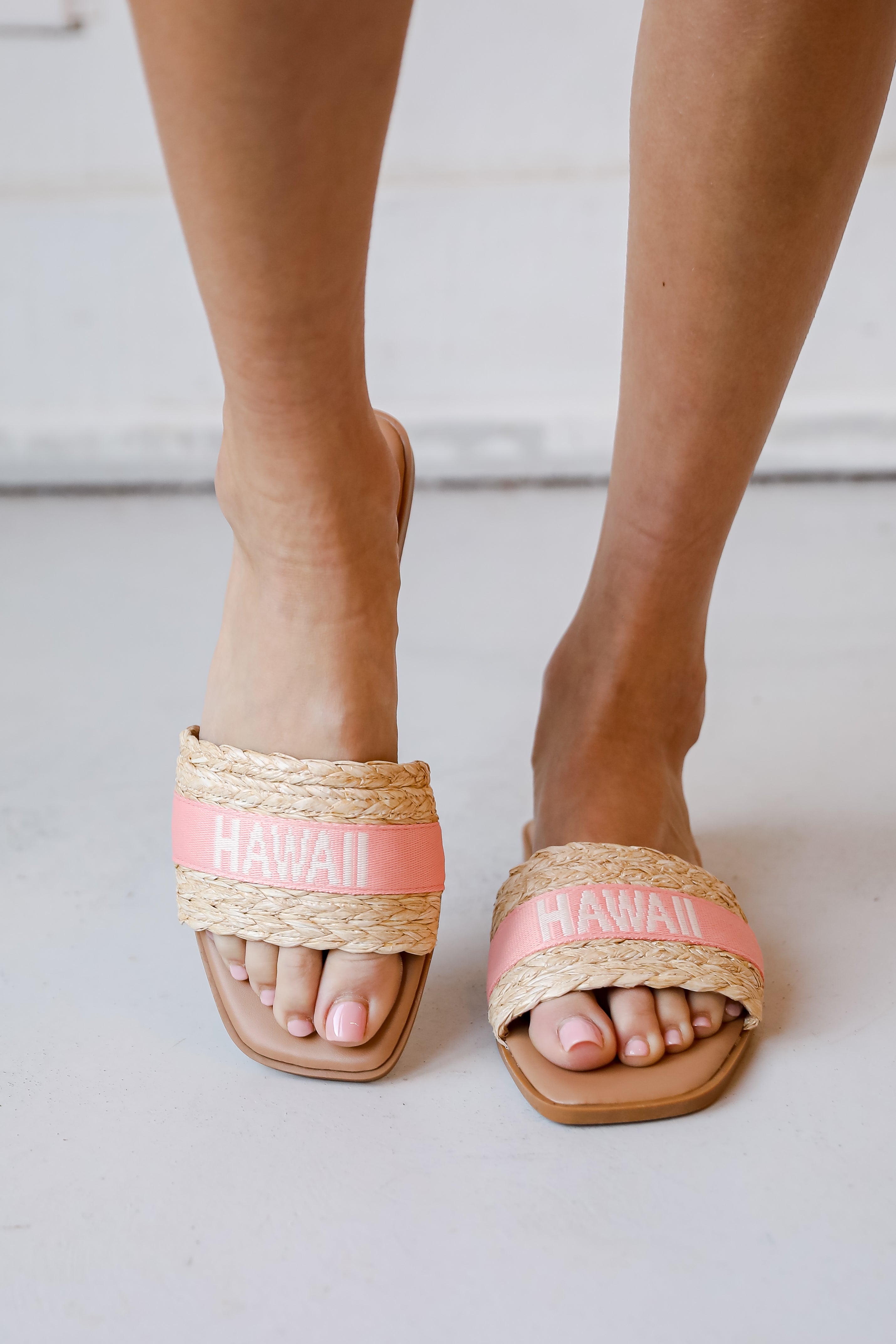 Escape To The Beach Slide Sandals