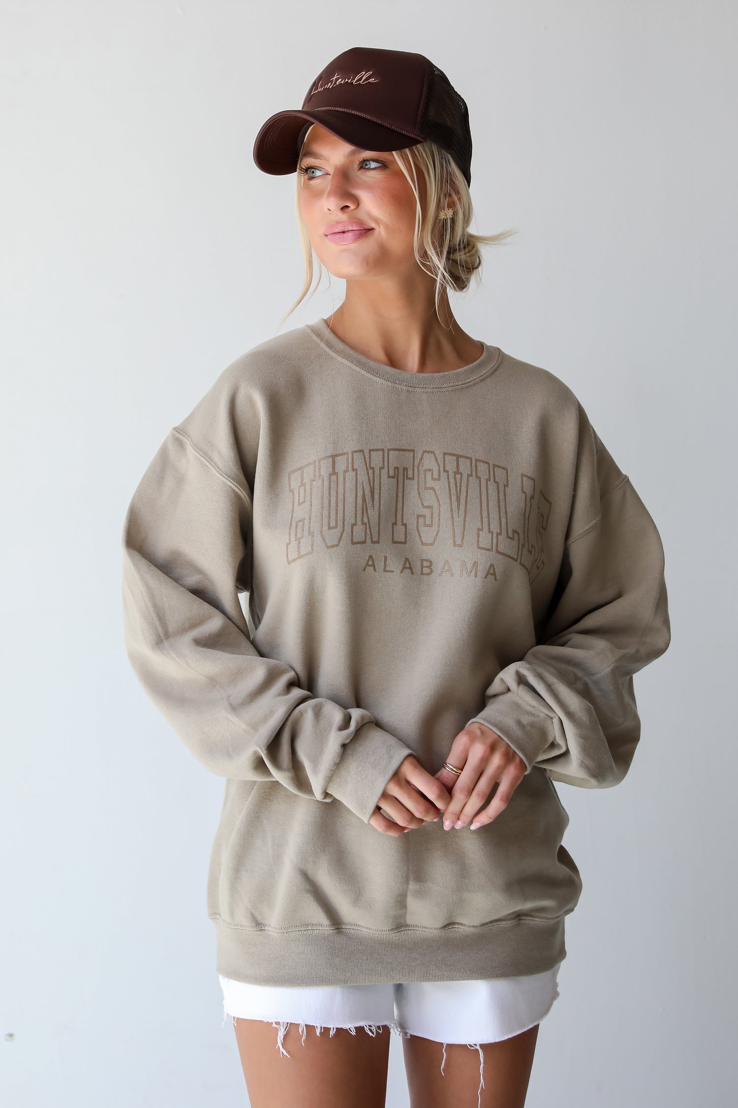 Taupe Huntsville Alabama Sweatshirt