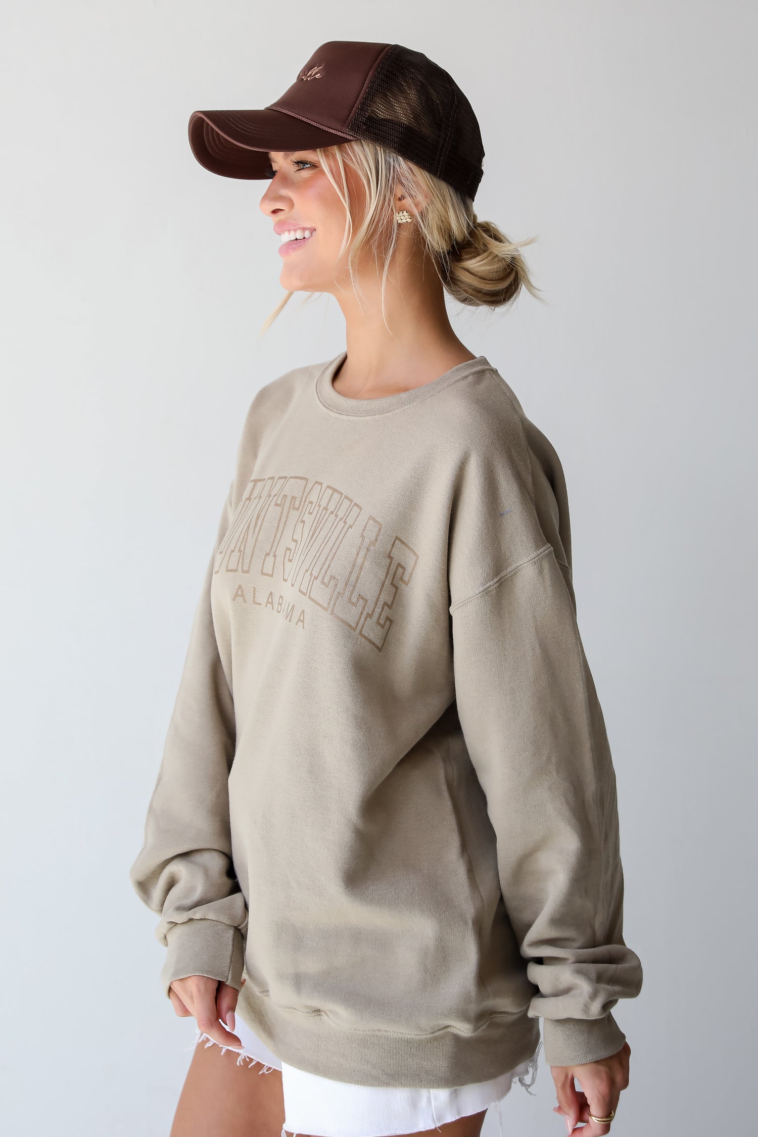 Taupe Huntsville Alabama Sweatshirt