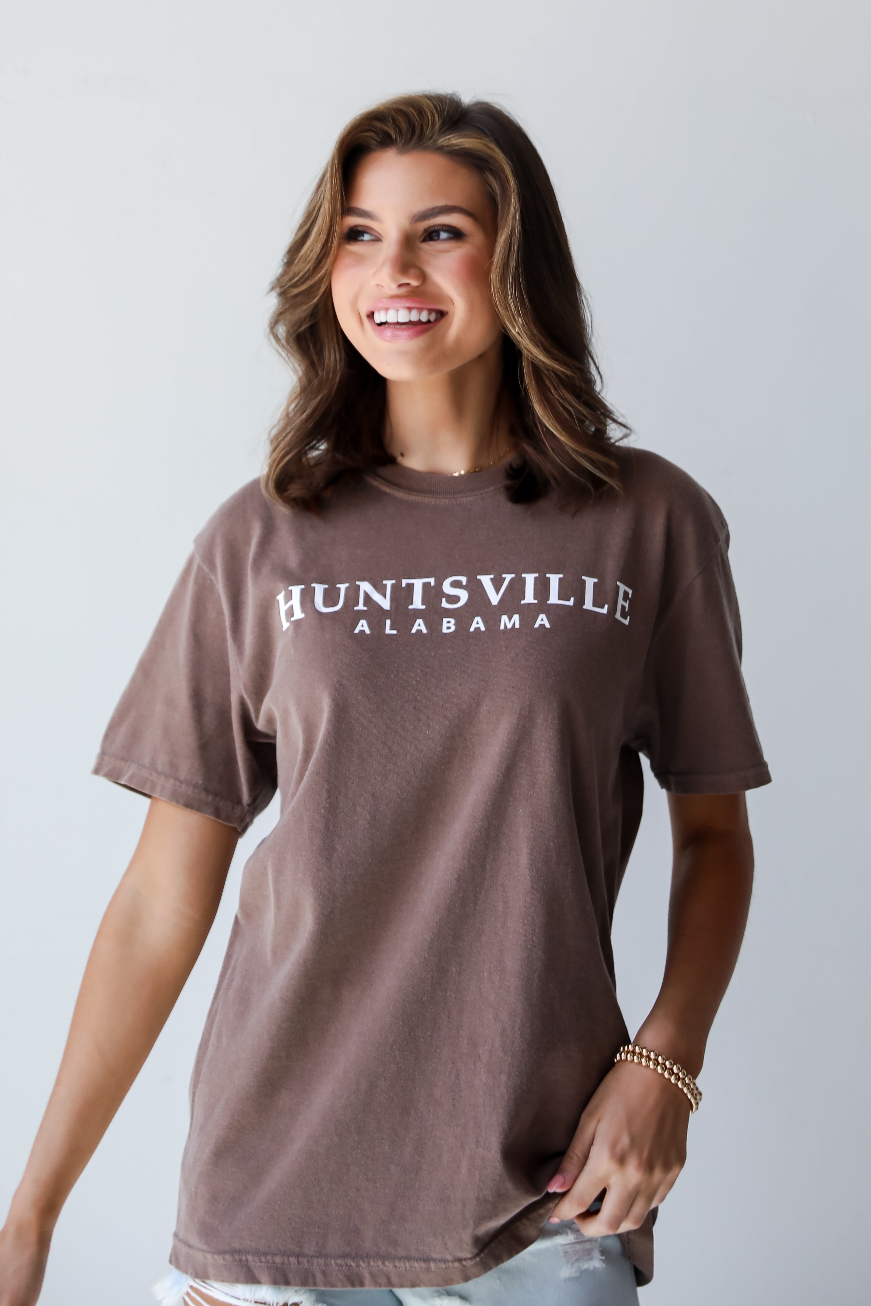 Brown Huntsville Alabama Tee