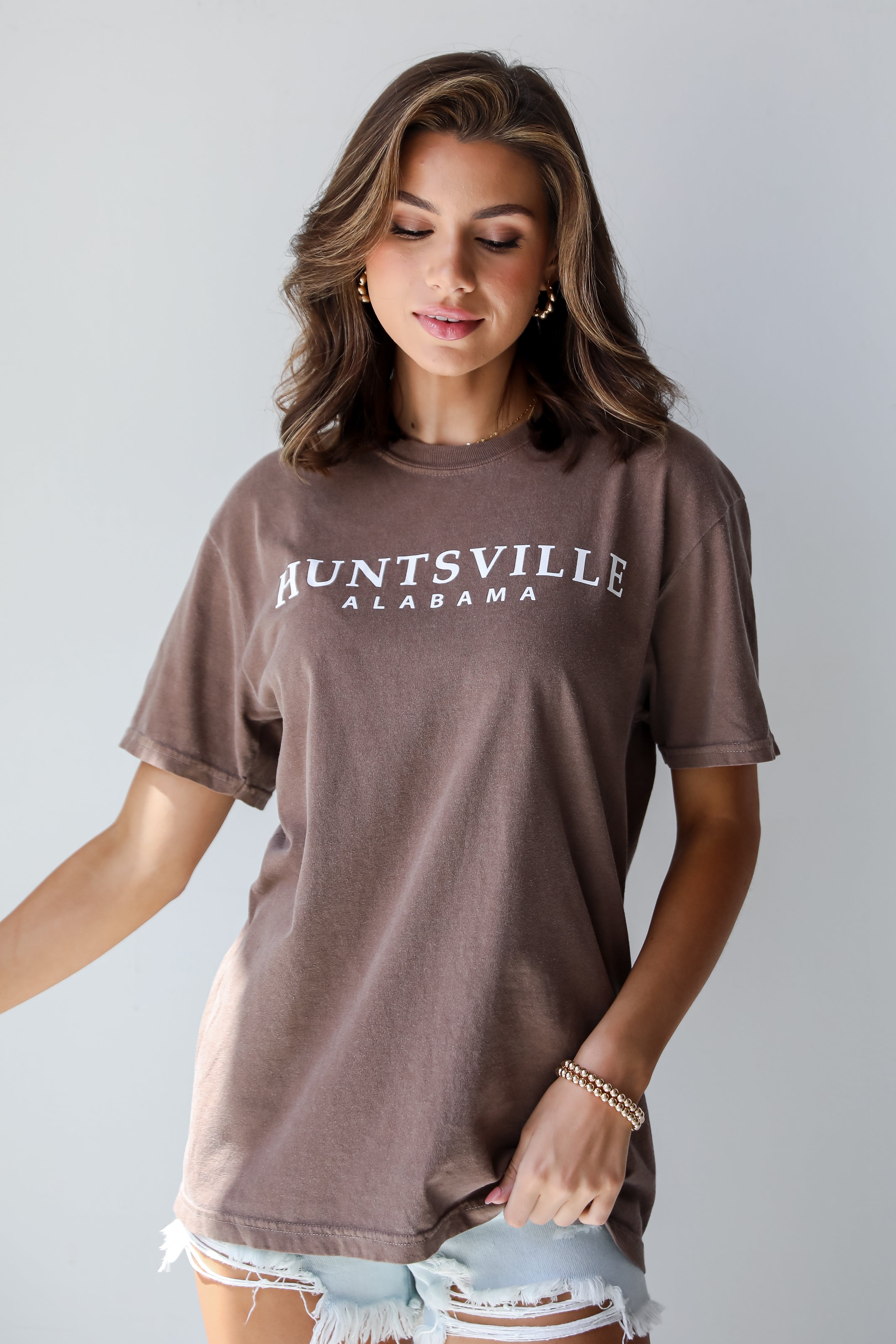 Brown Huntsville Alabama Tee