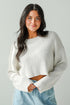 Best Essence Ivory Cropped Sweater