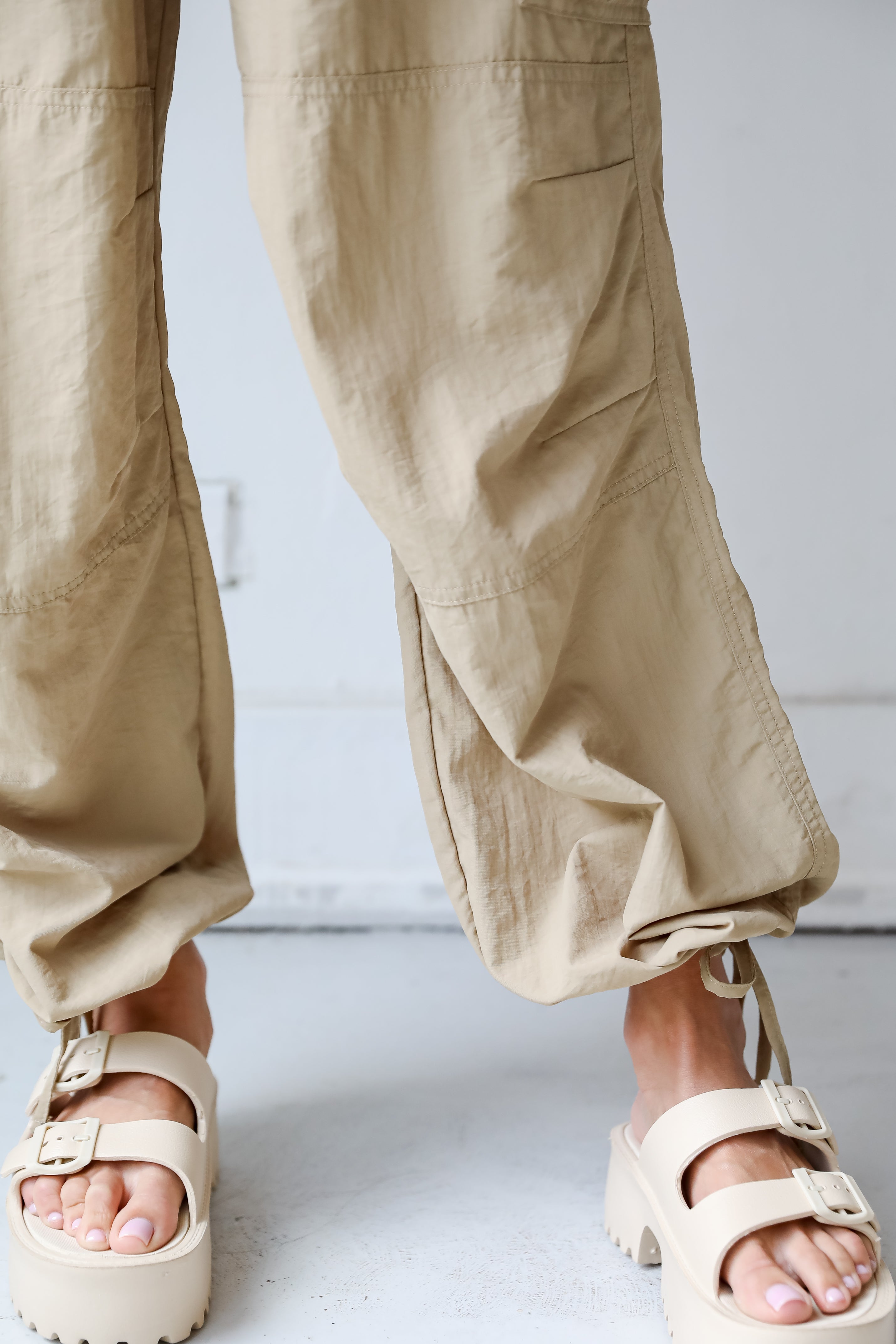 womens Khaki Cargo Pants