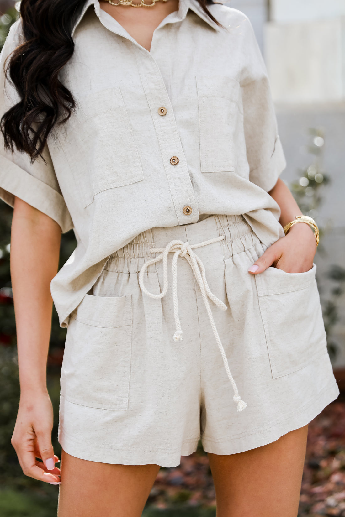 Linen Shorts