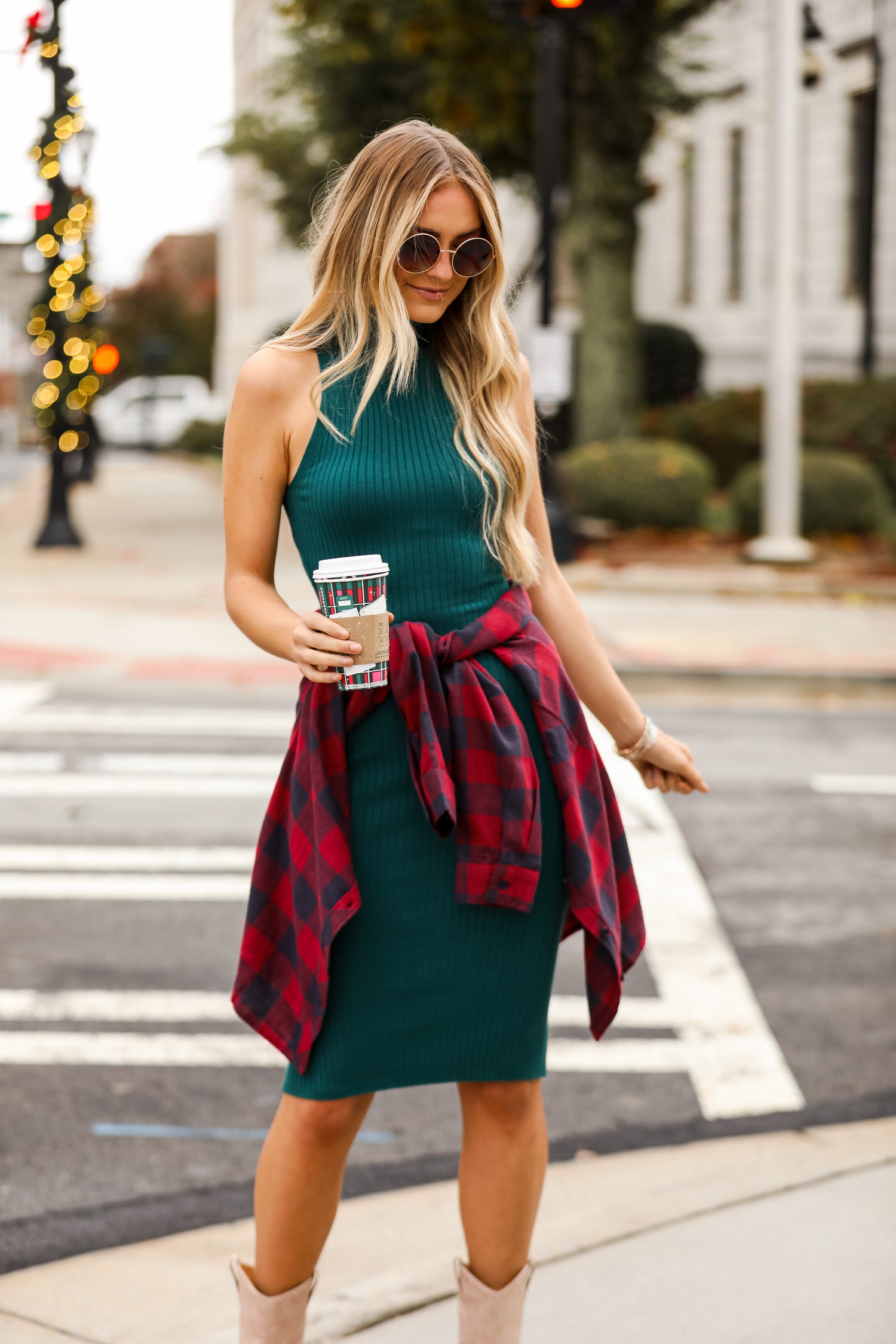 green dresses