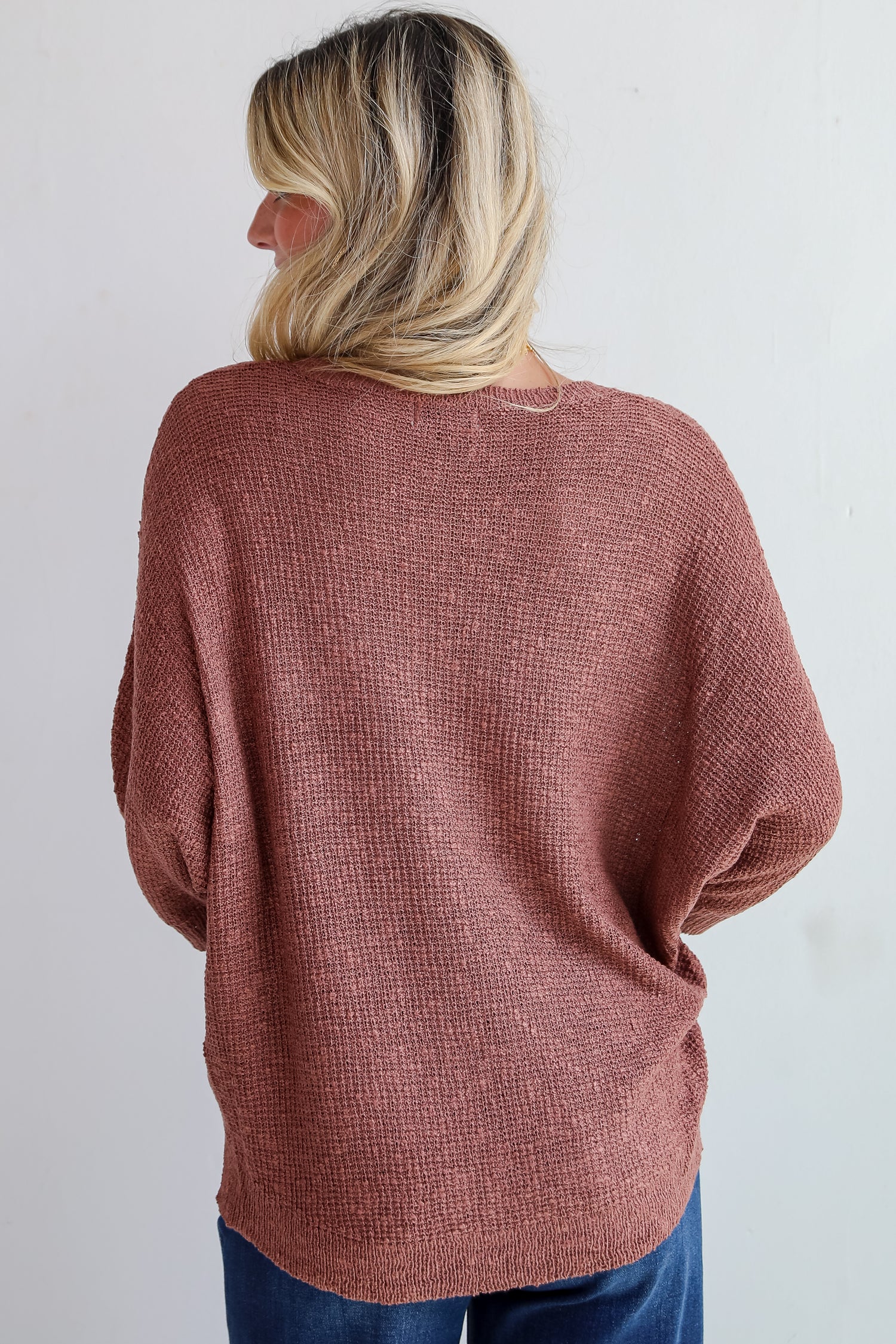 Mood Setter Lightweight Knit Sweater