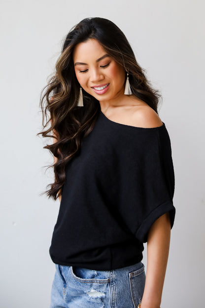 basic black top