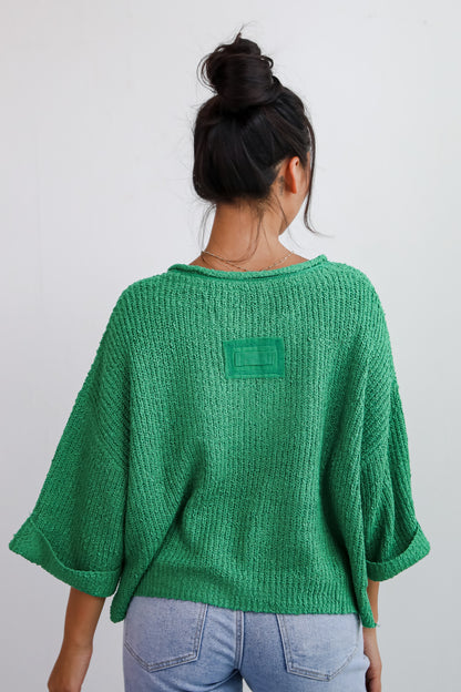 Cozy All Over Lightweight Knit Sweater