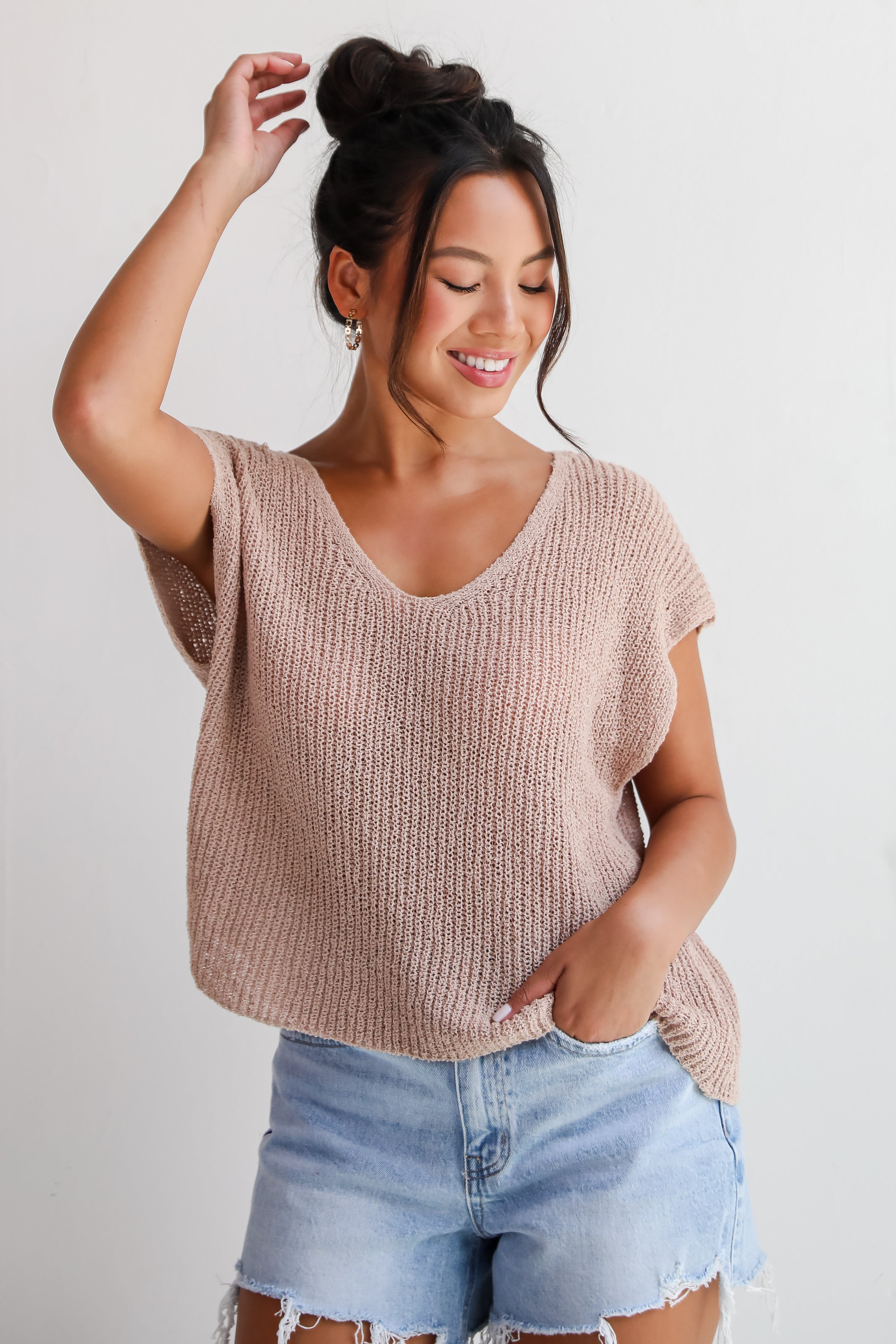 Cool Vibes Lightweight Knit Top