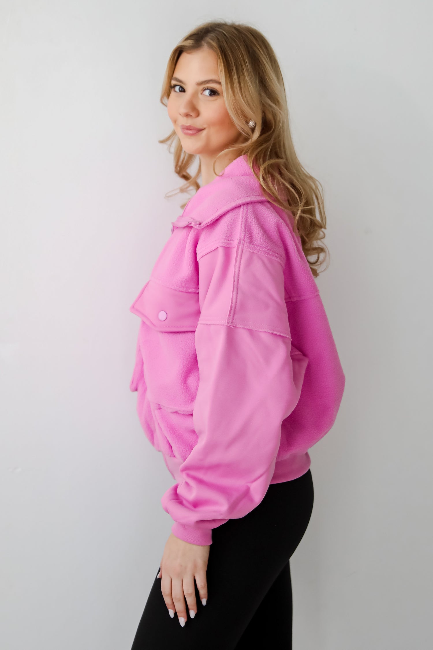 Amazing Comfort Fleece Bomber Jacket