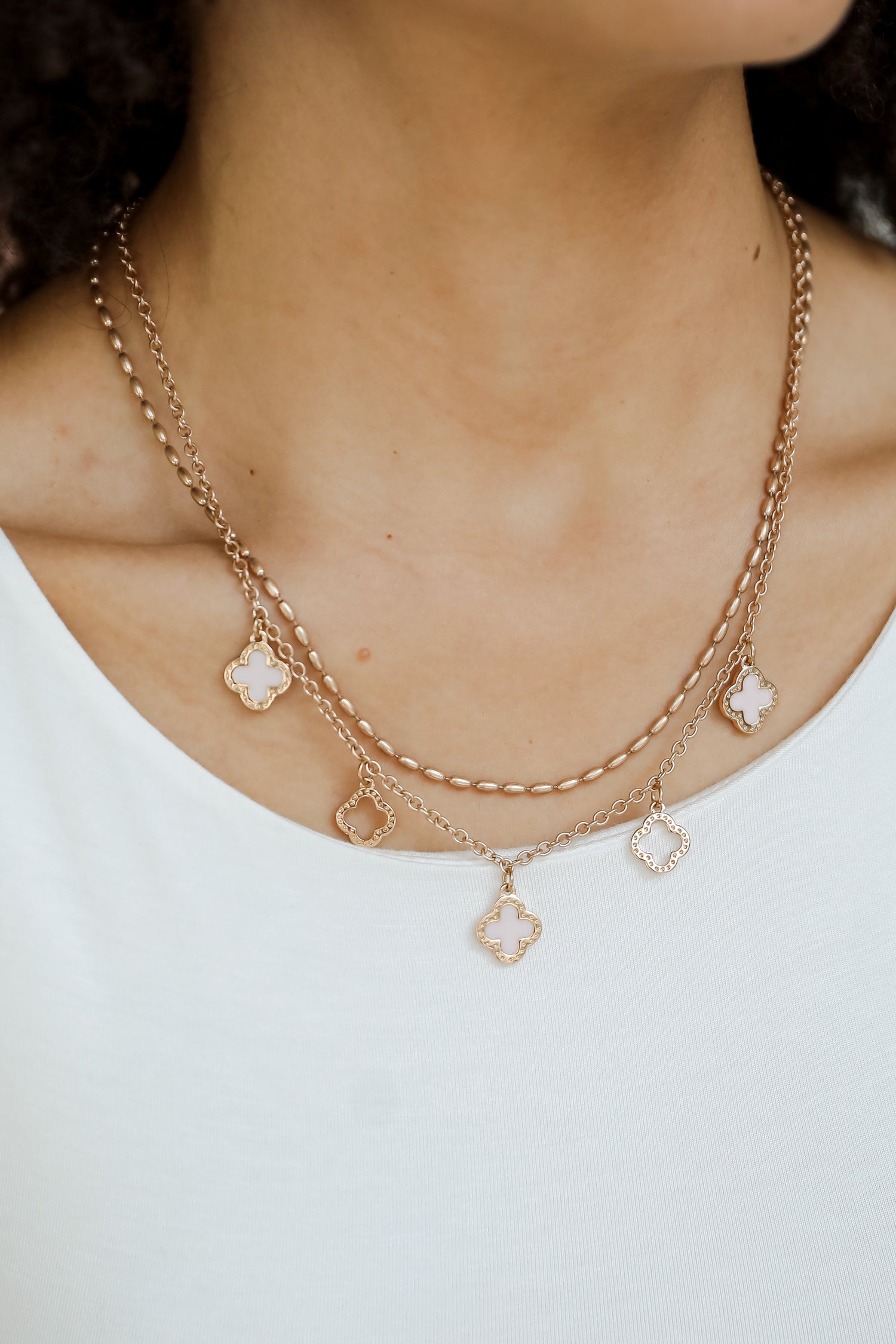 Hayden Gold Layered Chain Necklace