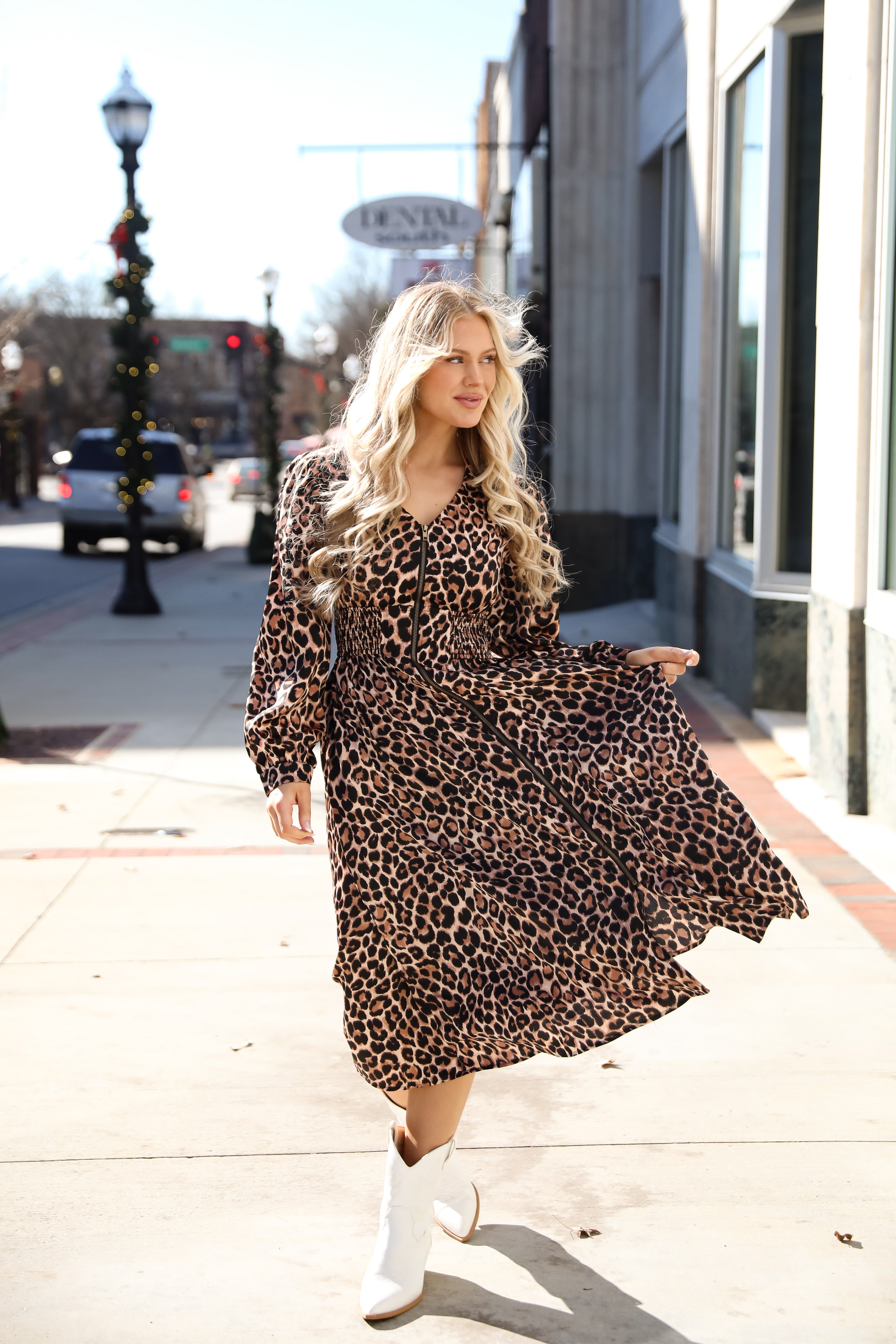 Envied Confidence Leopard Maxi Dress