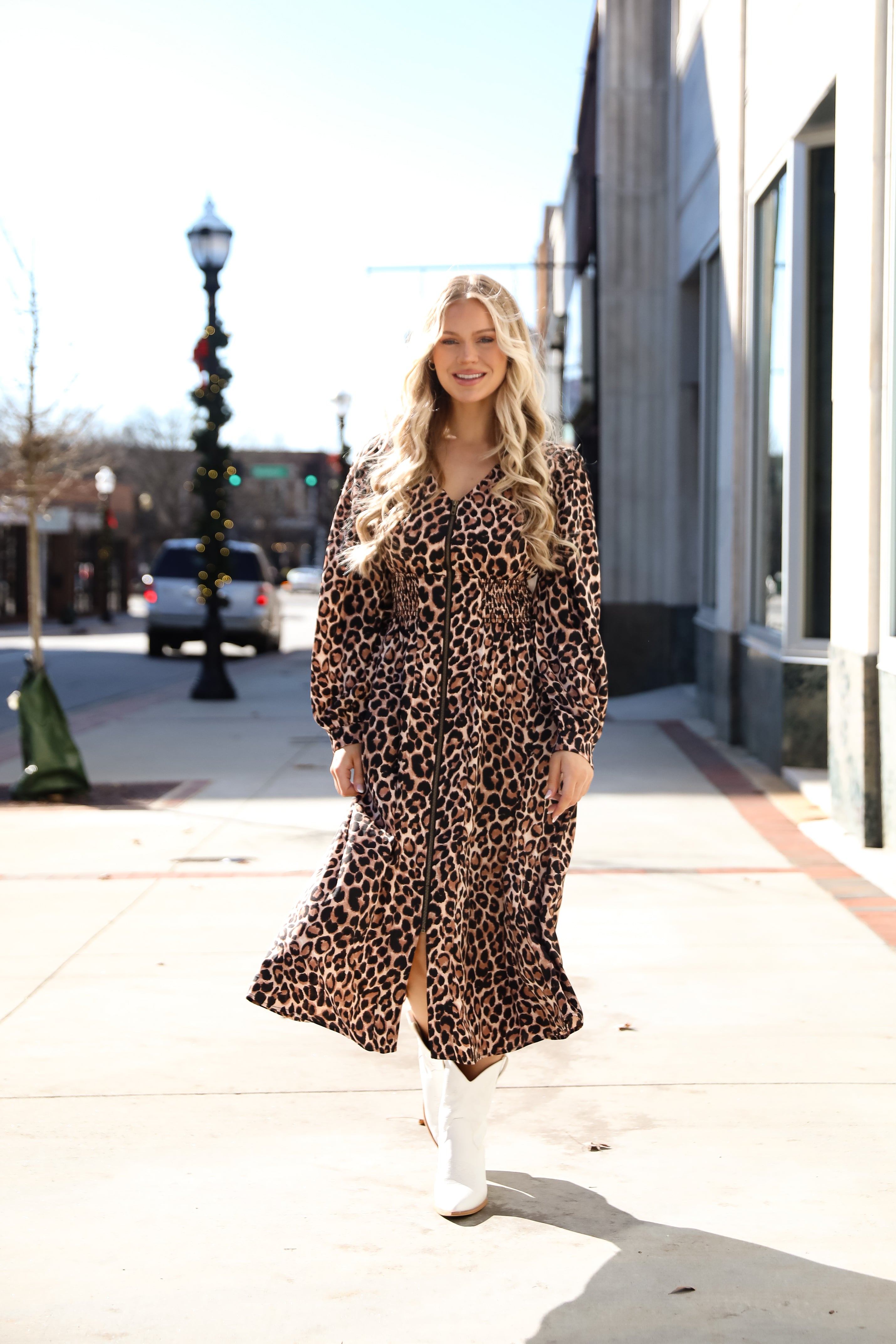 Envied Confidence Leopard Maxi Dress