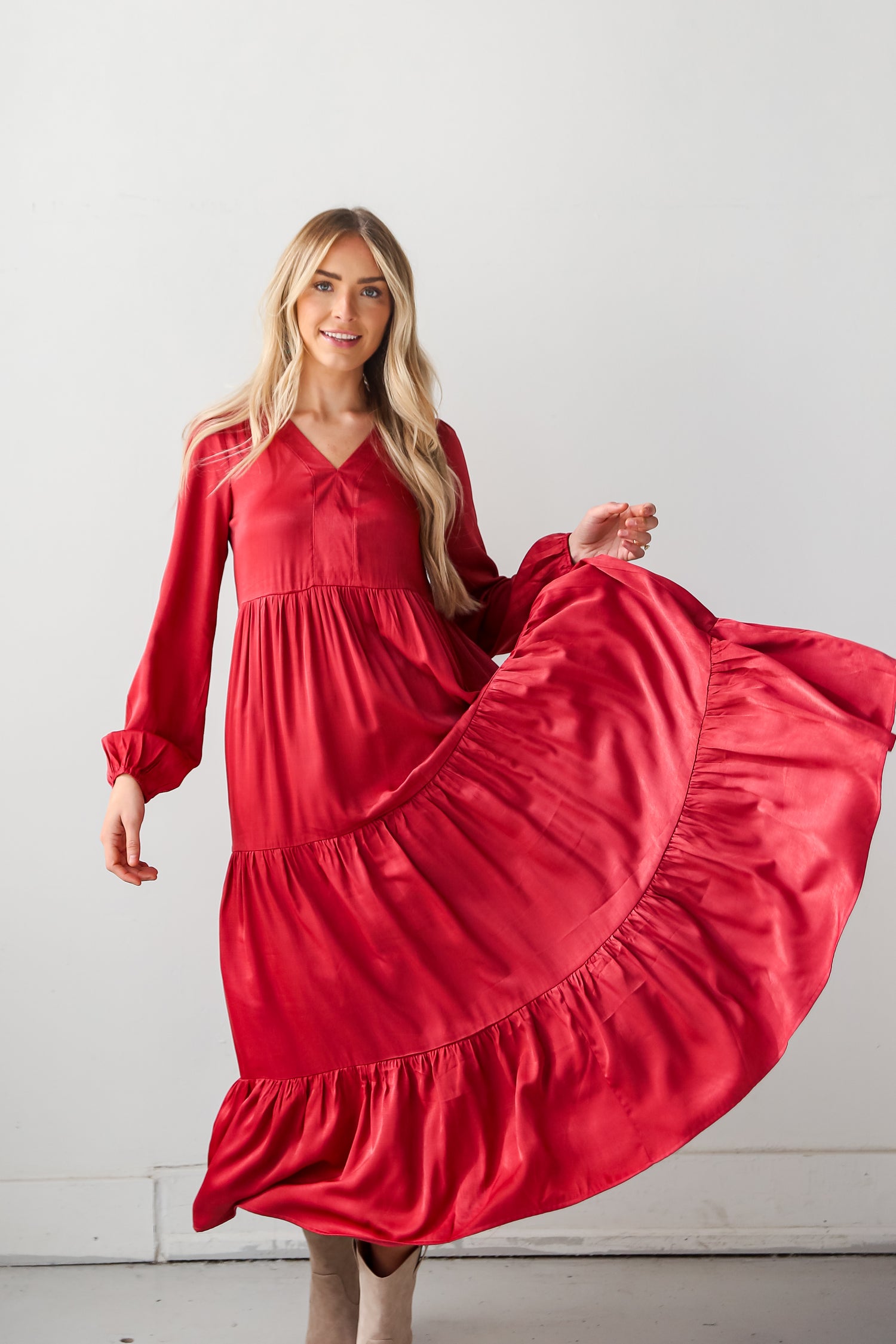 flowy long maxi dress