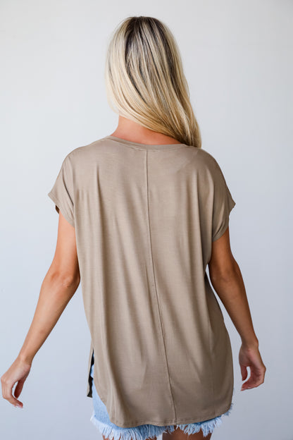 Catherine Mocha Everyday Tee