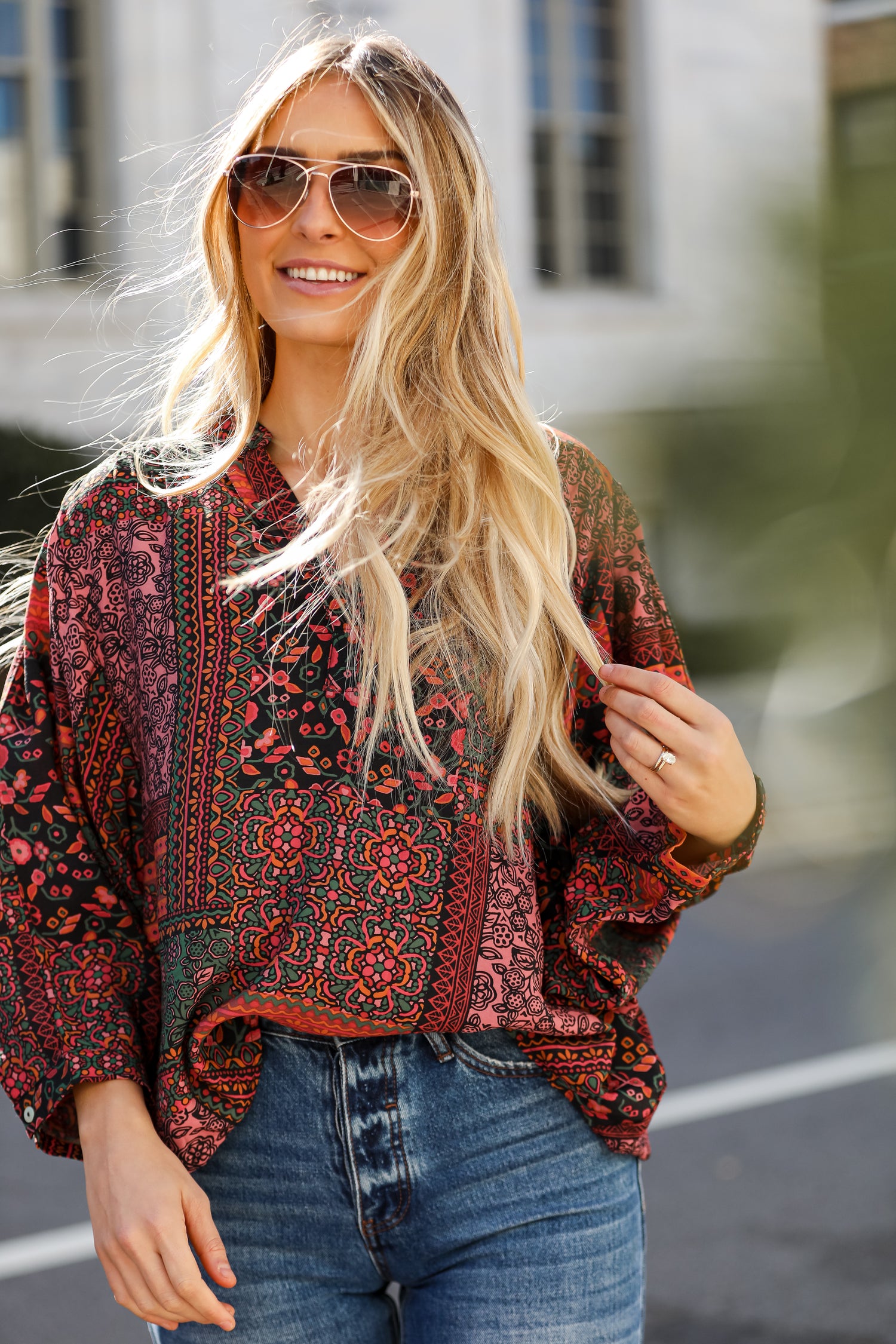 boho tops