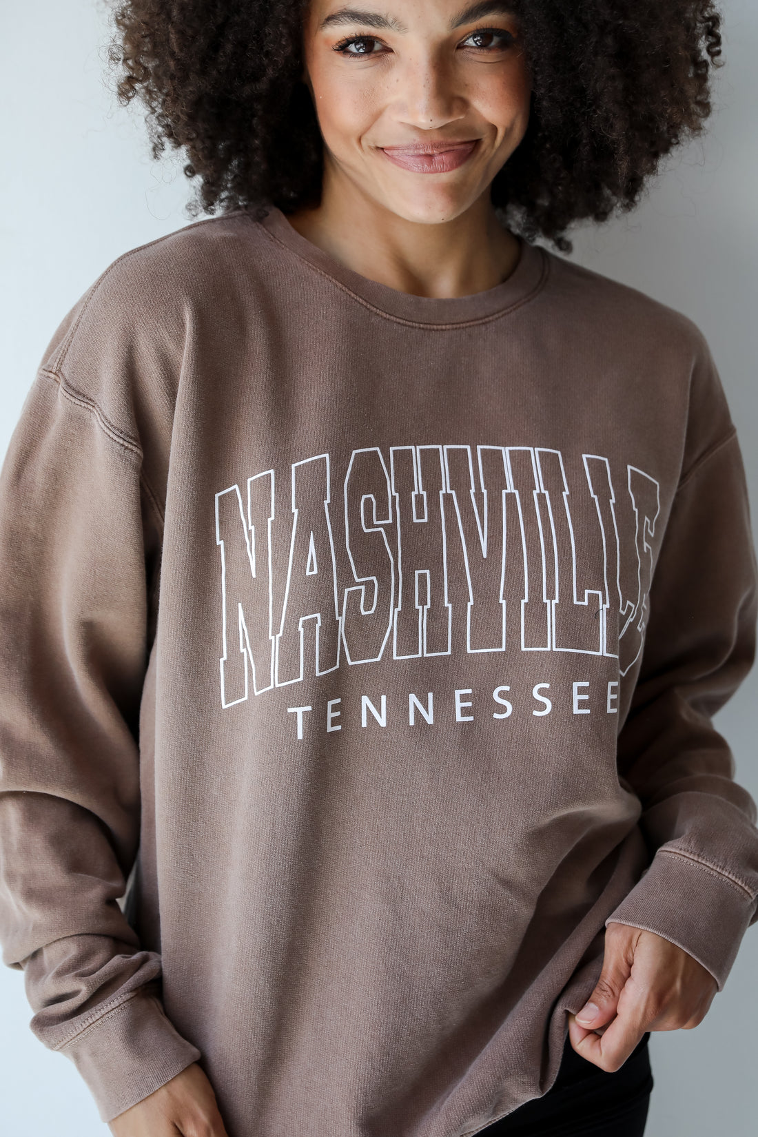 Brown Nashville Tennessee Sweatshirt