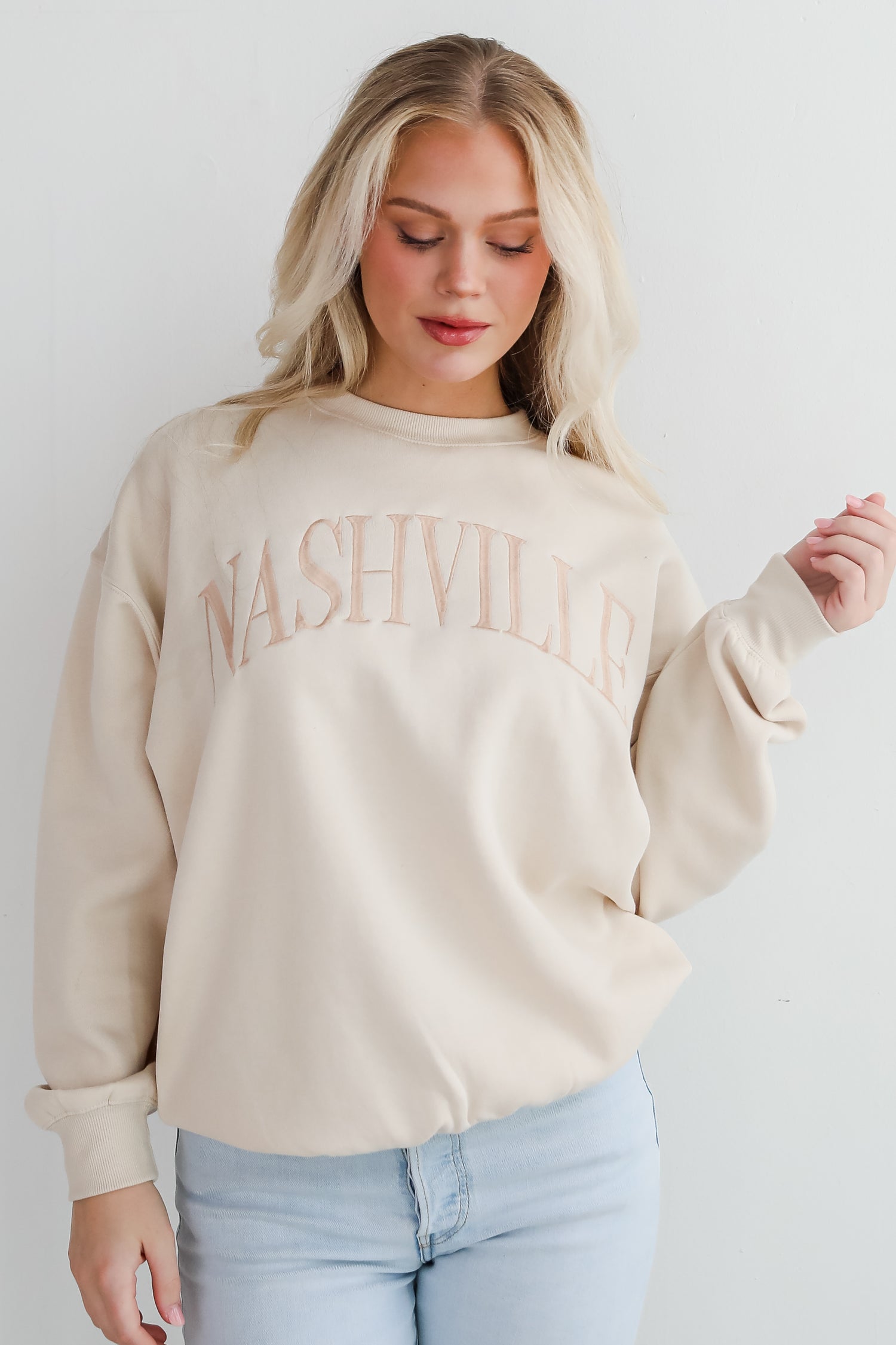 Nashville Embroidered Sweatshirt