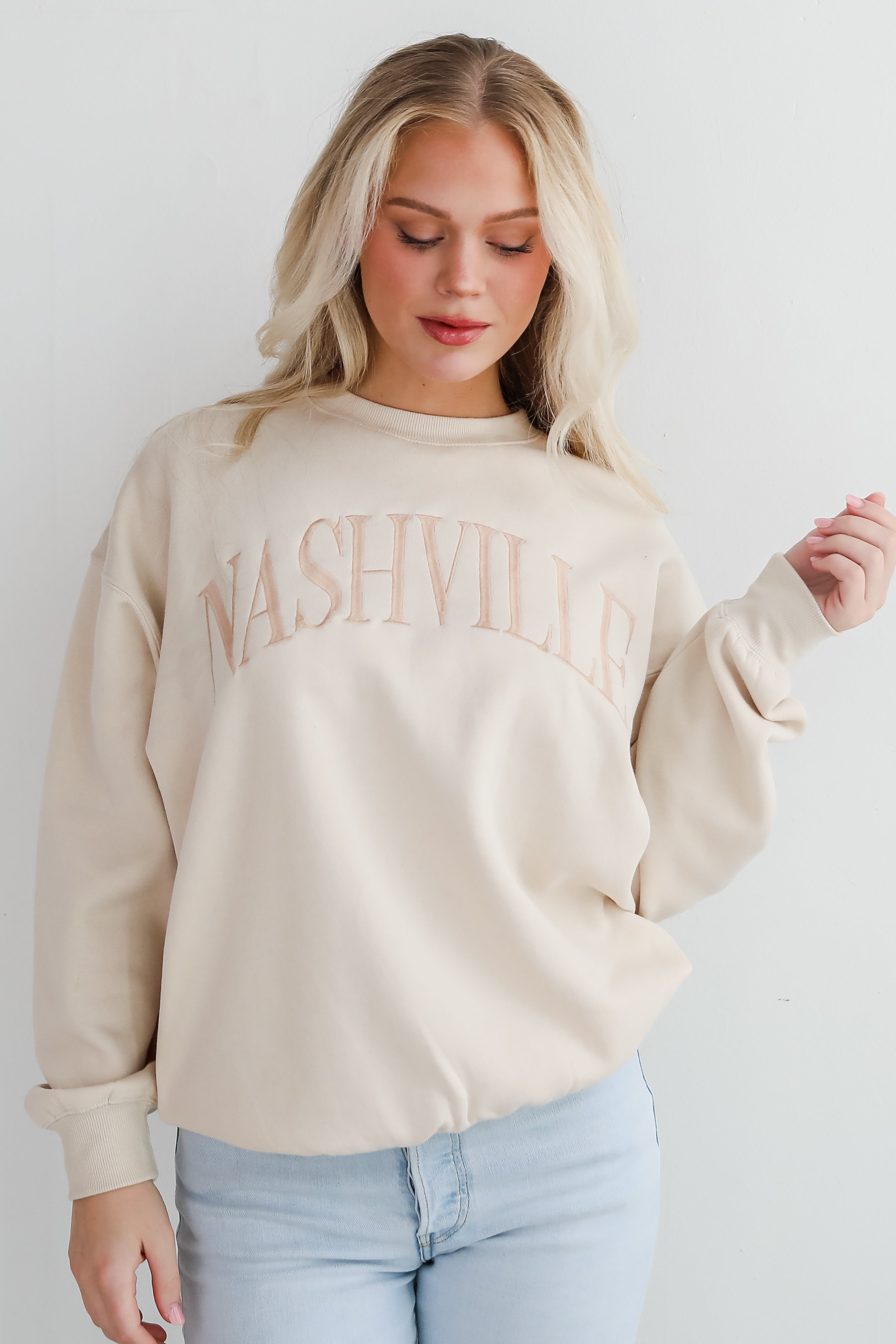 Nashville Embroidered Sweatshirt