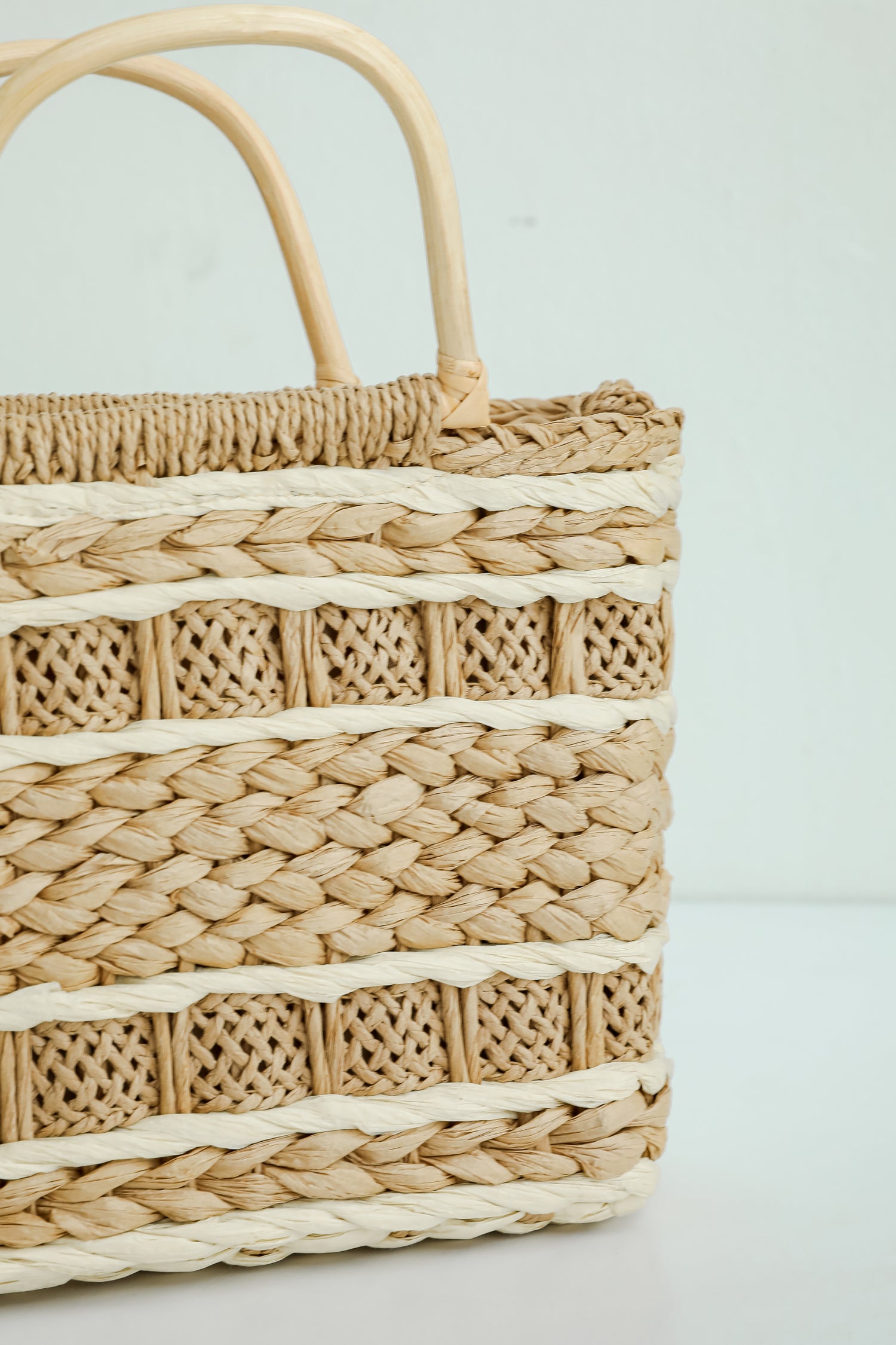 Get Going Natural Straw Handbag