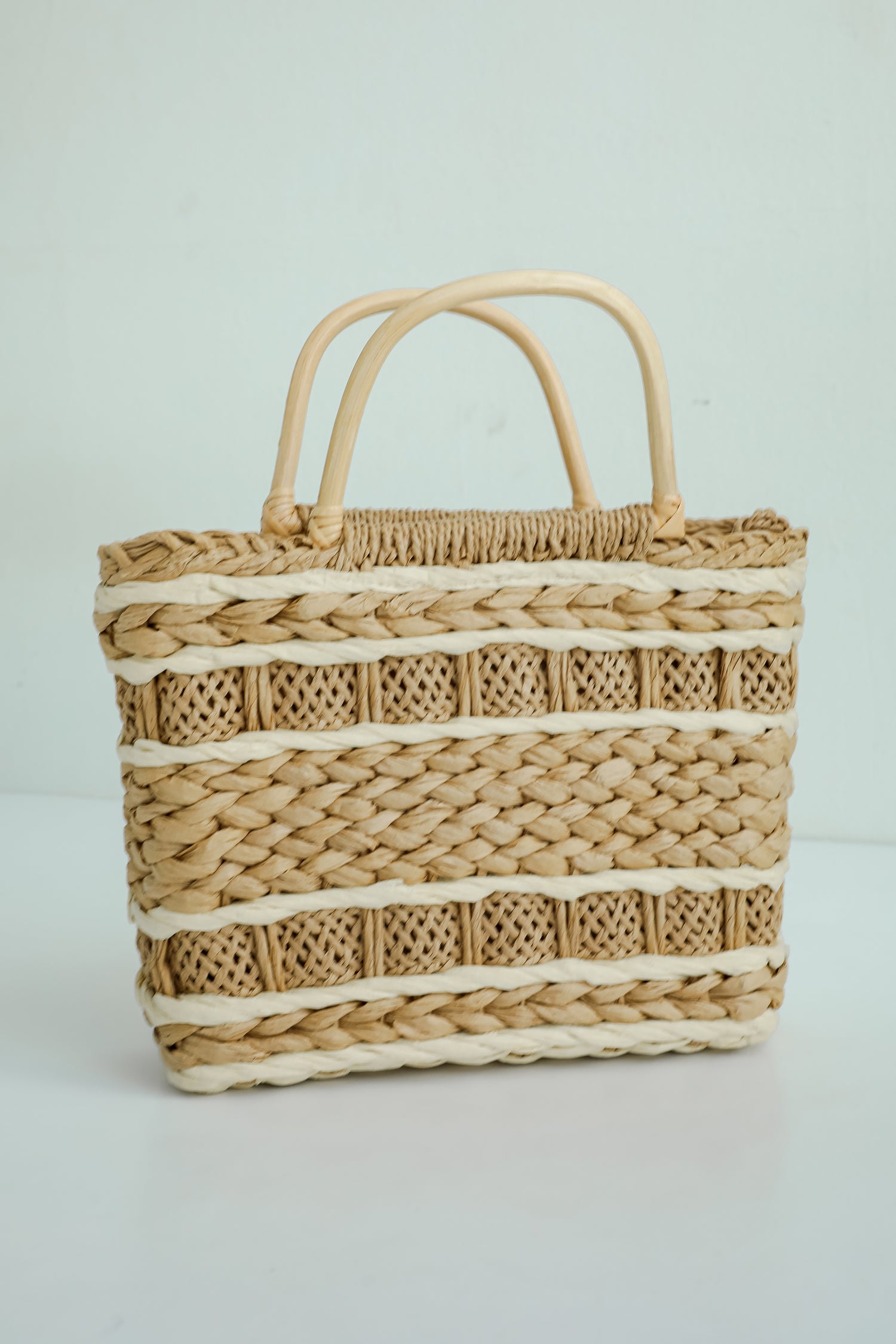 Get Going Natural Straw Handbag