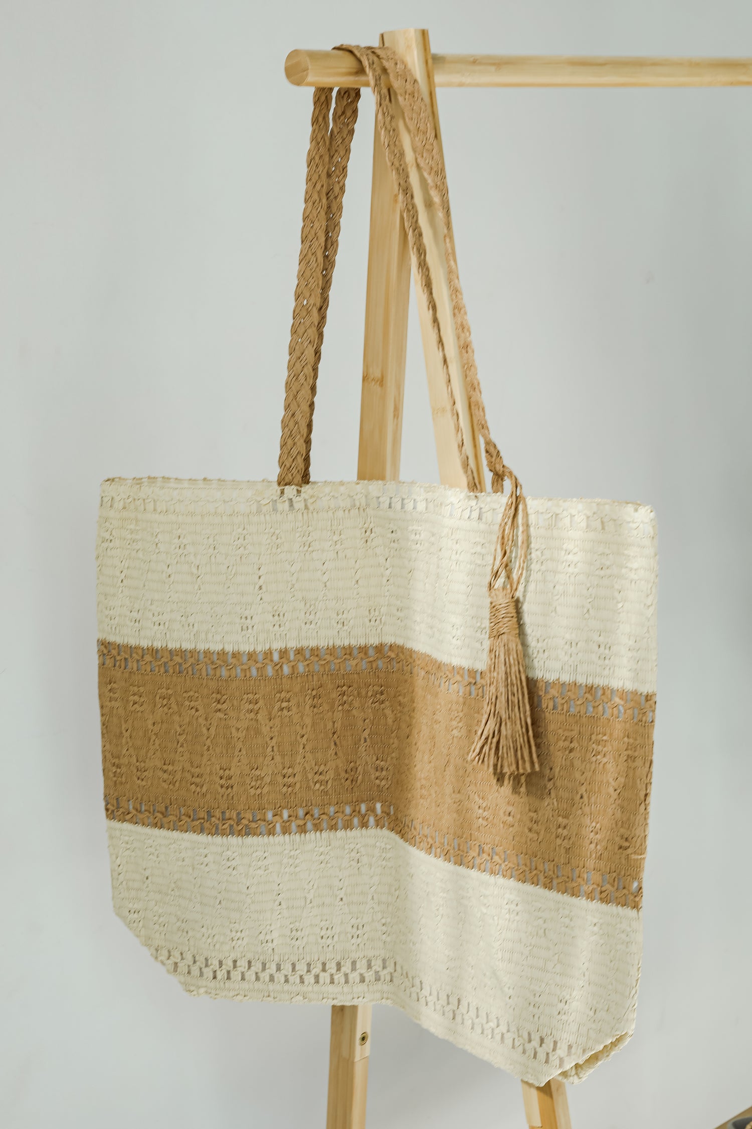 Coast Is Calling Natural Straw Tote Bag