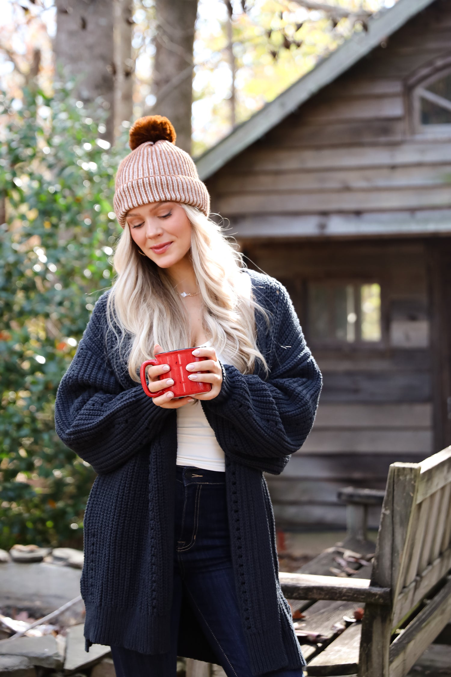 Everyday Design Navy Sweater Cardigan