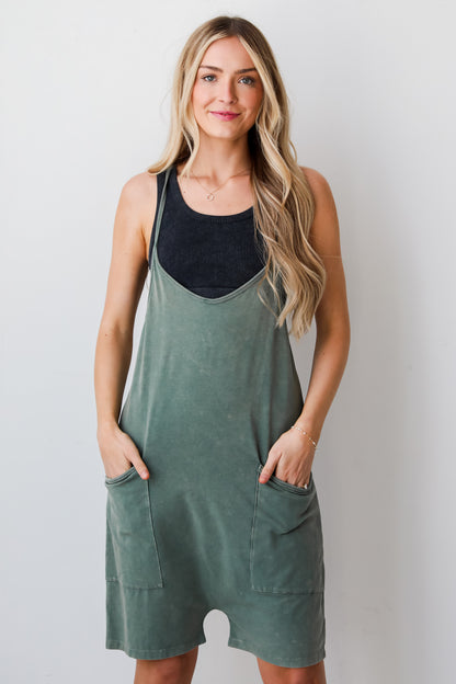 cute Olive Romper