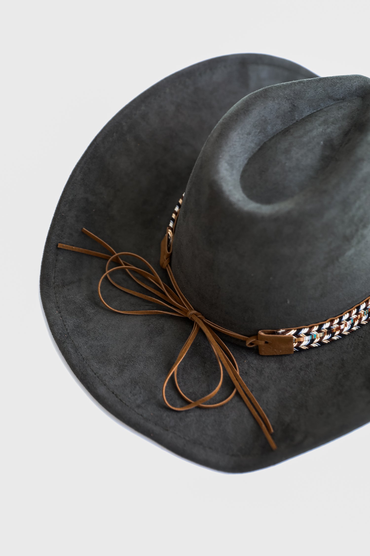 Rodeo Charm Fedora Western Wide Brim Hat