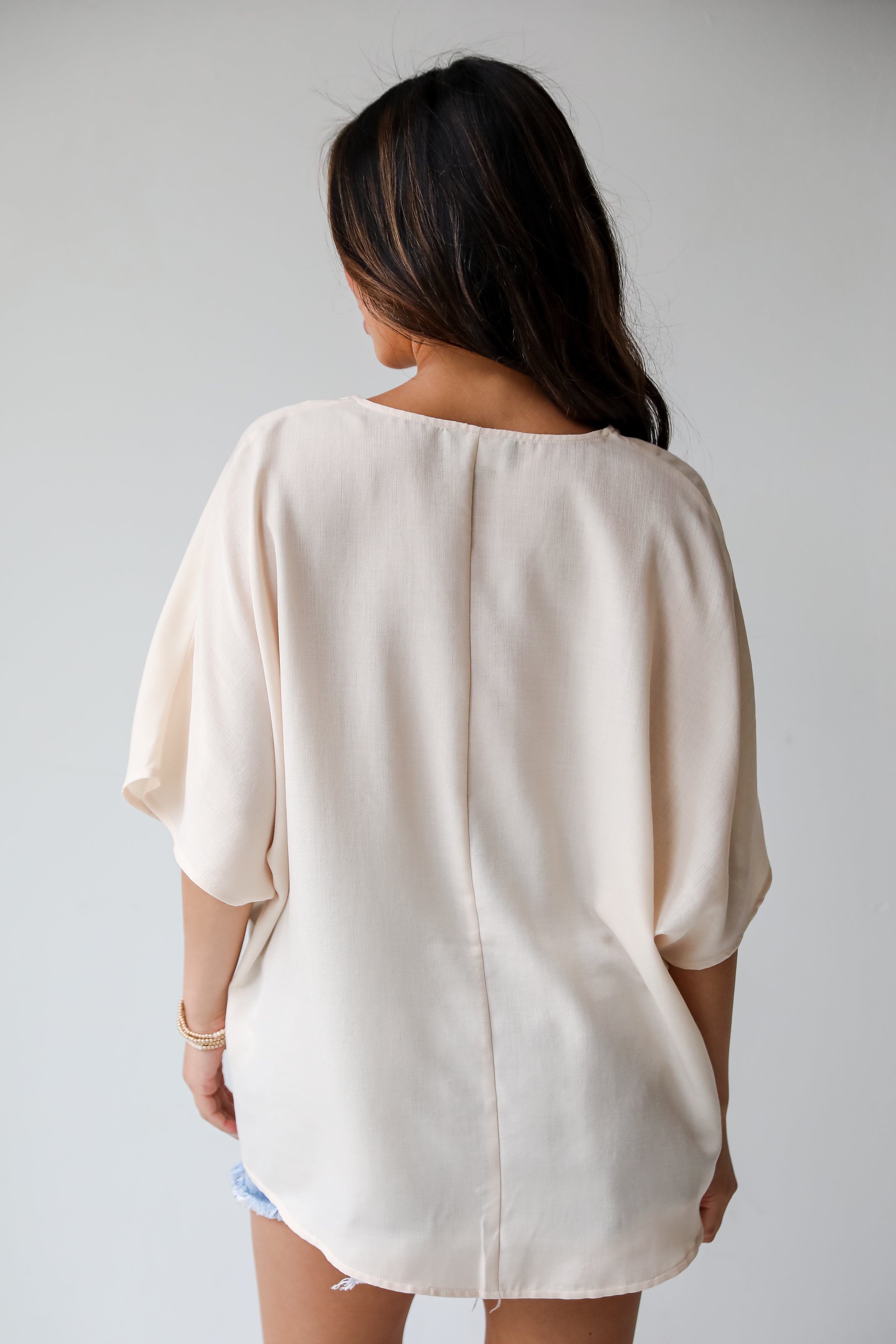 Inspiring Cuteness Oversized Blouse