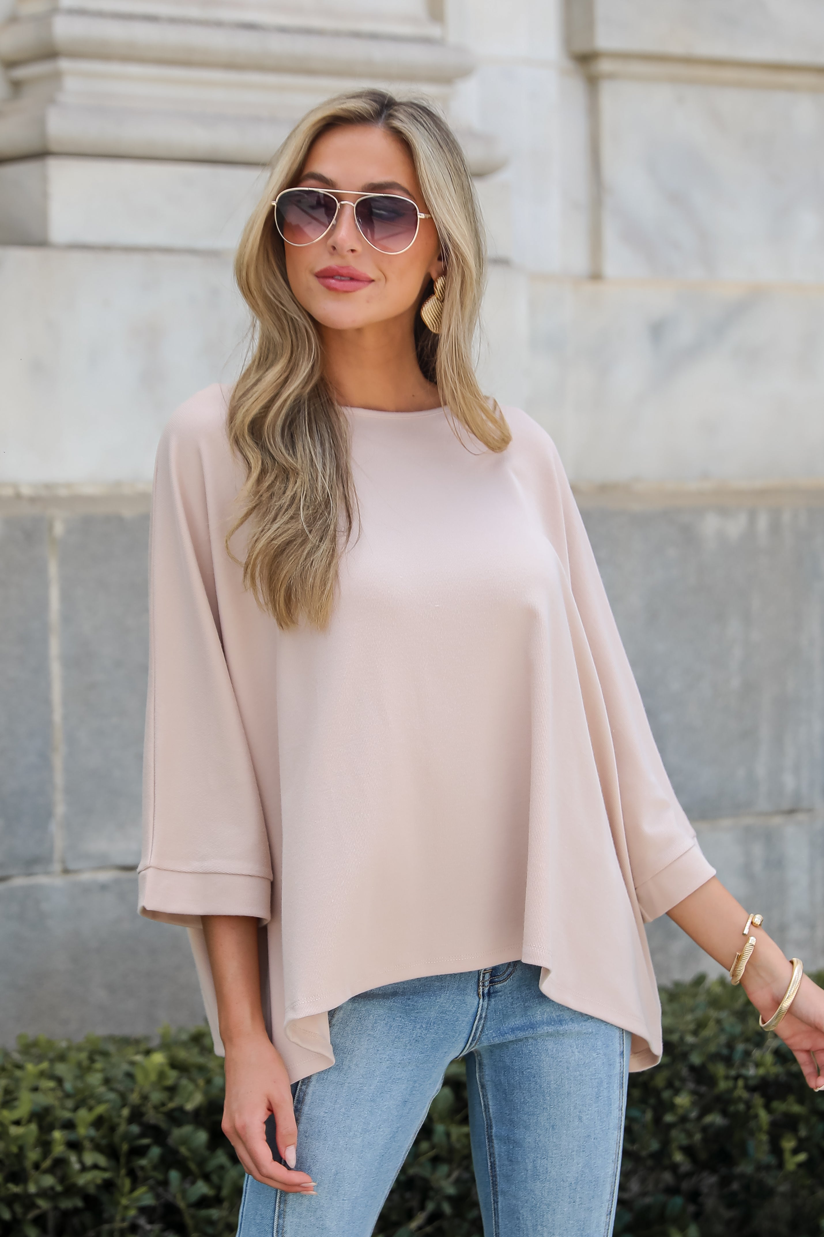 Reagan Oversized Knit Top