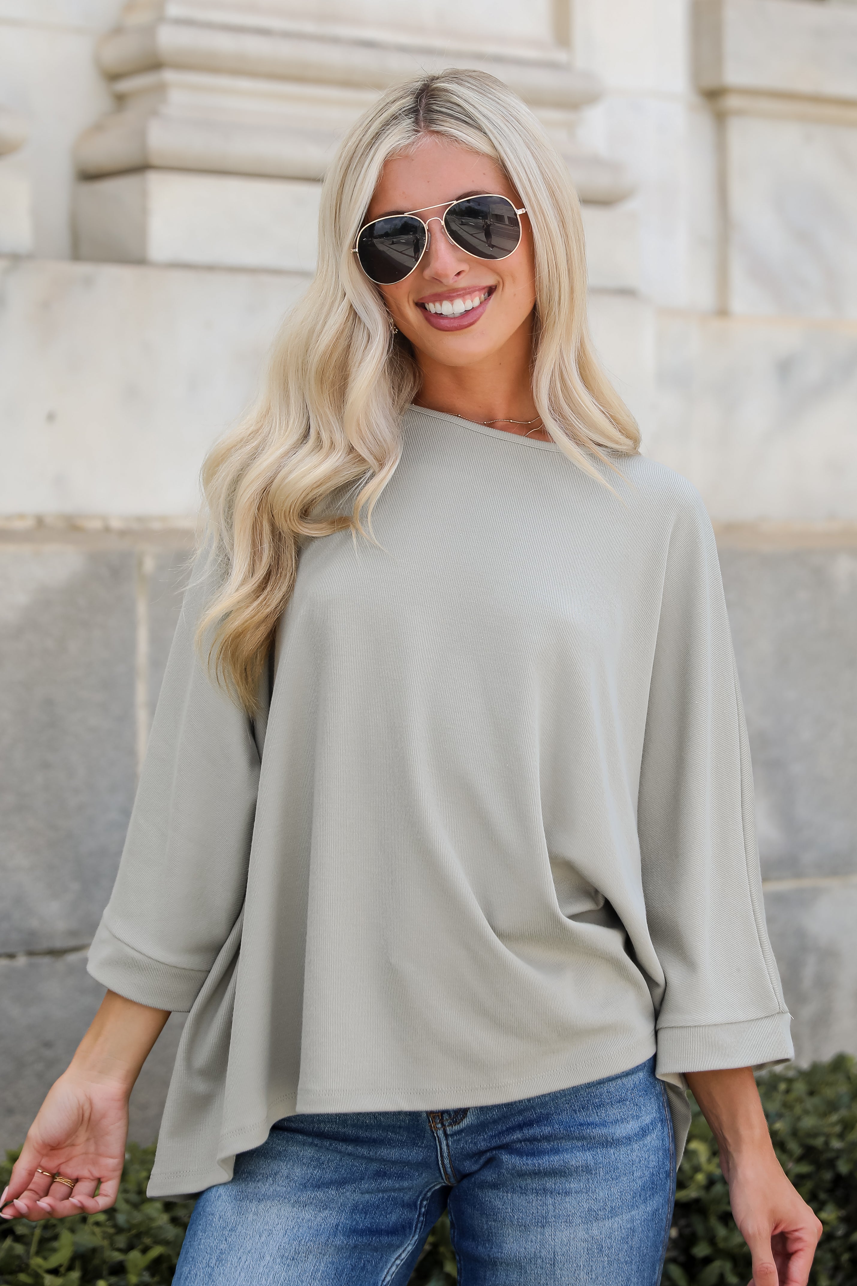 Reagan Oversized Knit Top